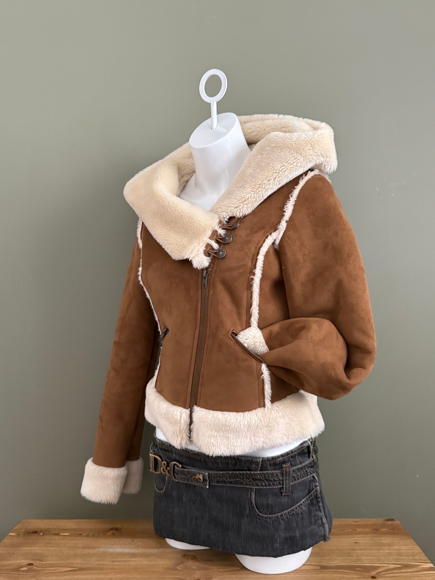Morgan De Toi Faux Fur Jacket (S)