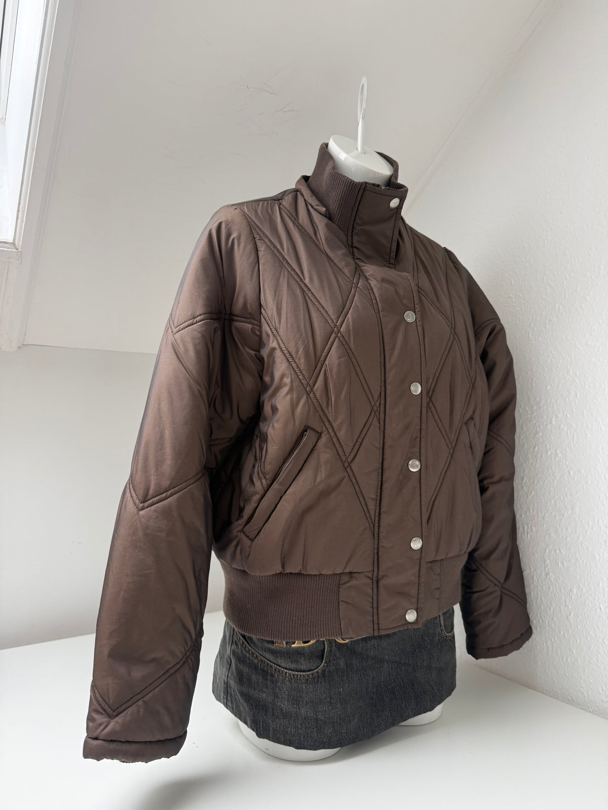 Y2K Puffer Jacket (UK16)