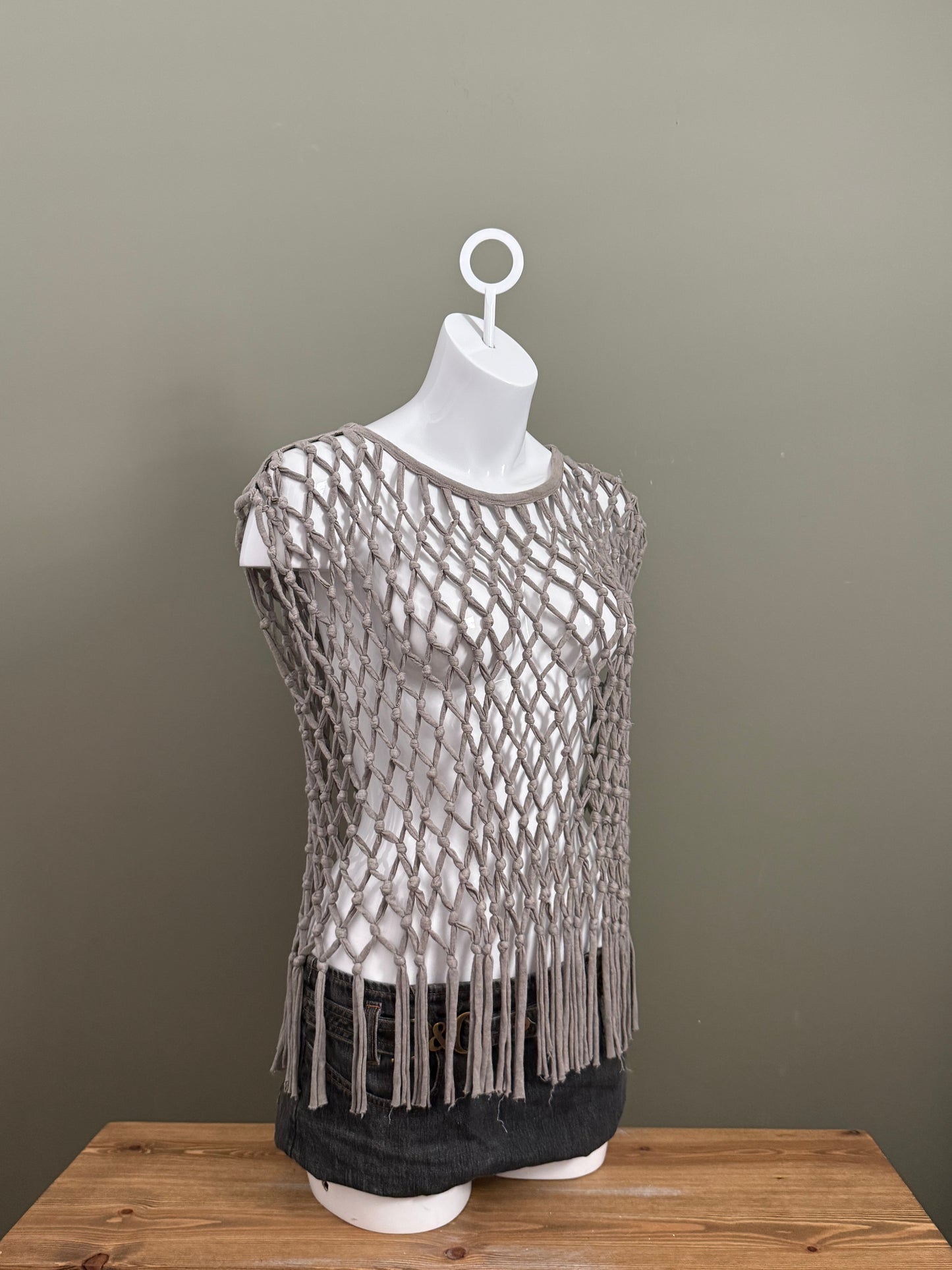 Allsaints Fishnet Top (S/M)