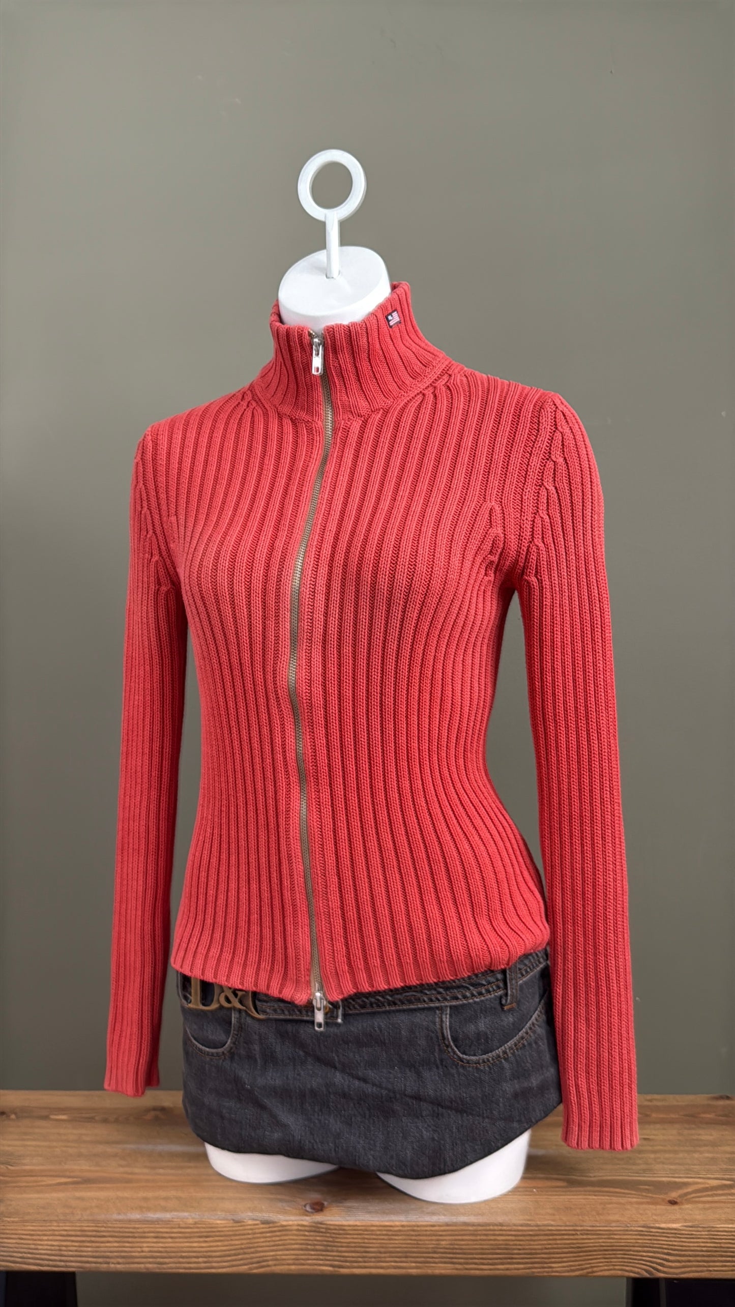 Ralph Lauren Knit Double Zip Jumper (S)