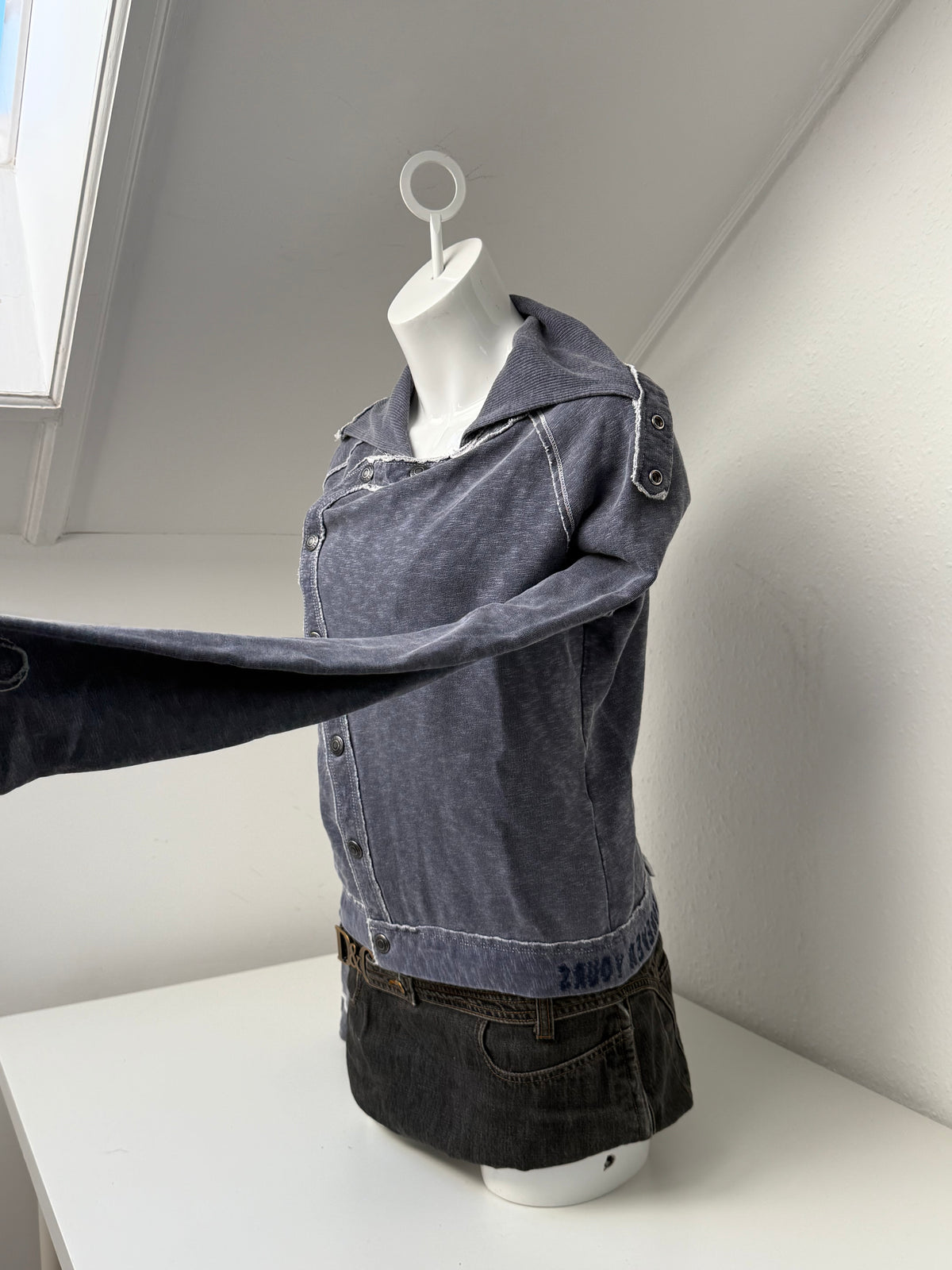 Diesel Asymmetric Popper Jumper (L)