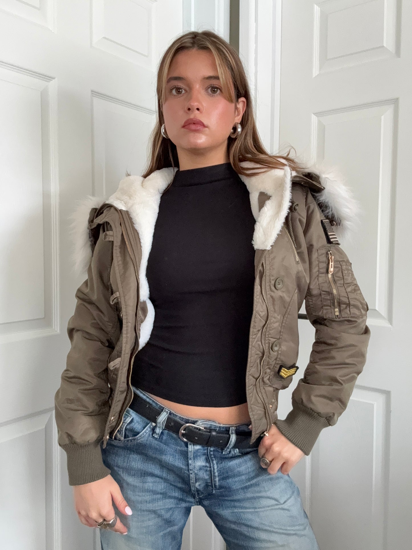 Y2K Utility Jacket (S)