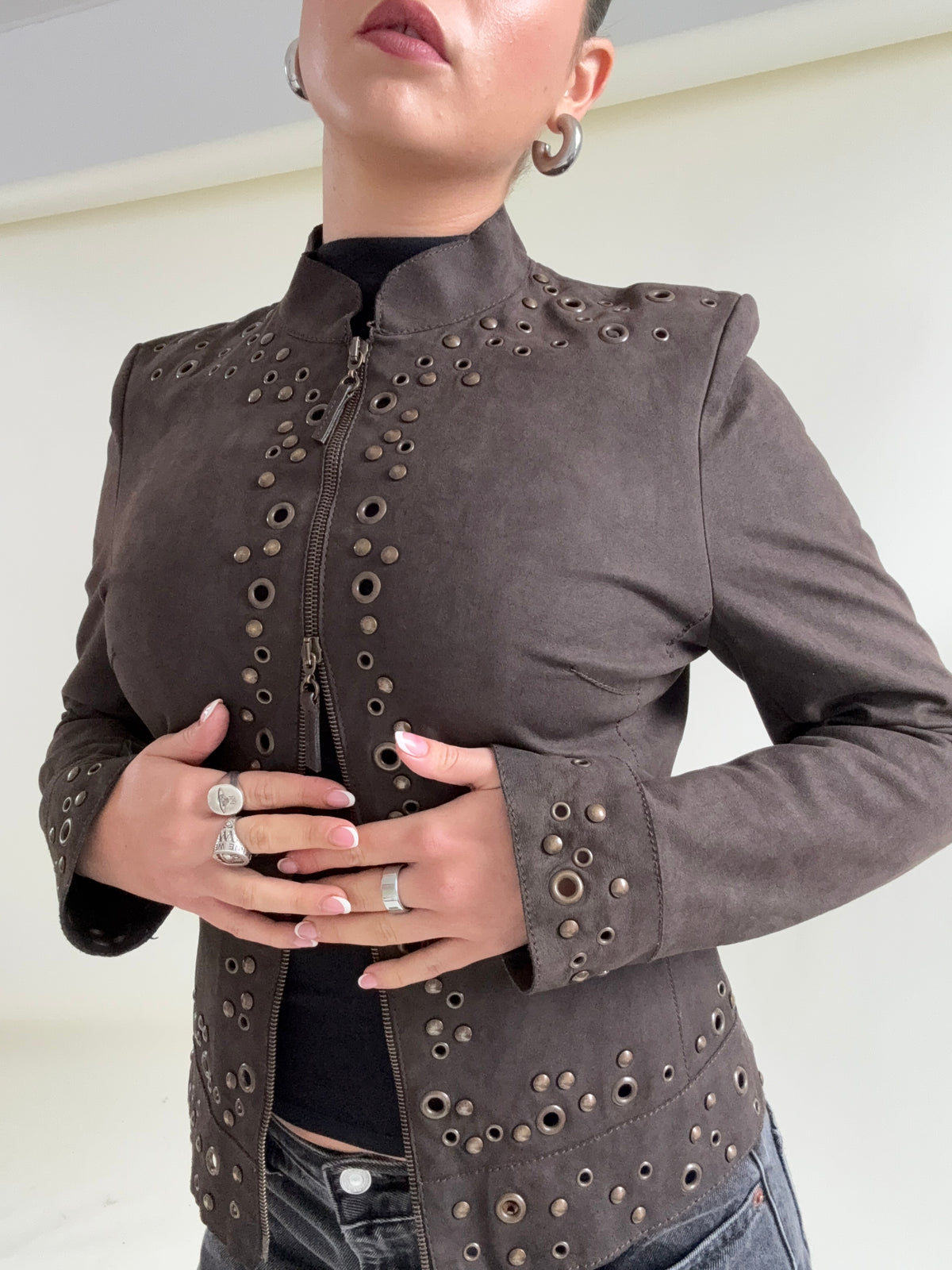 Karen Millen Studded Jacket (UK10)