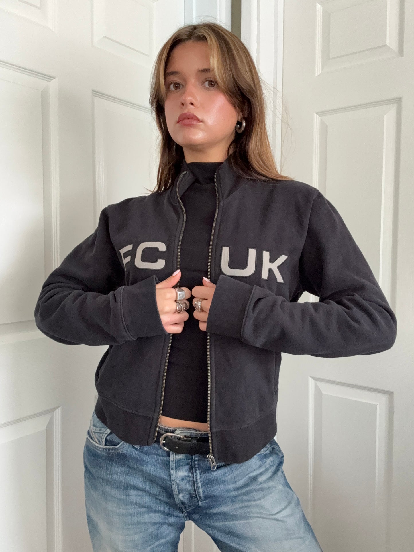 French Connection Zip Jumper (M)