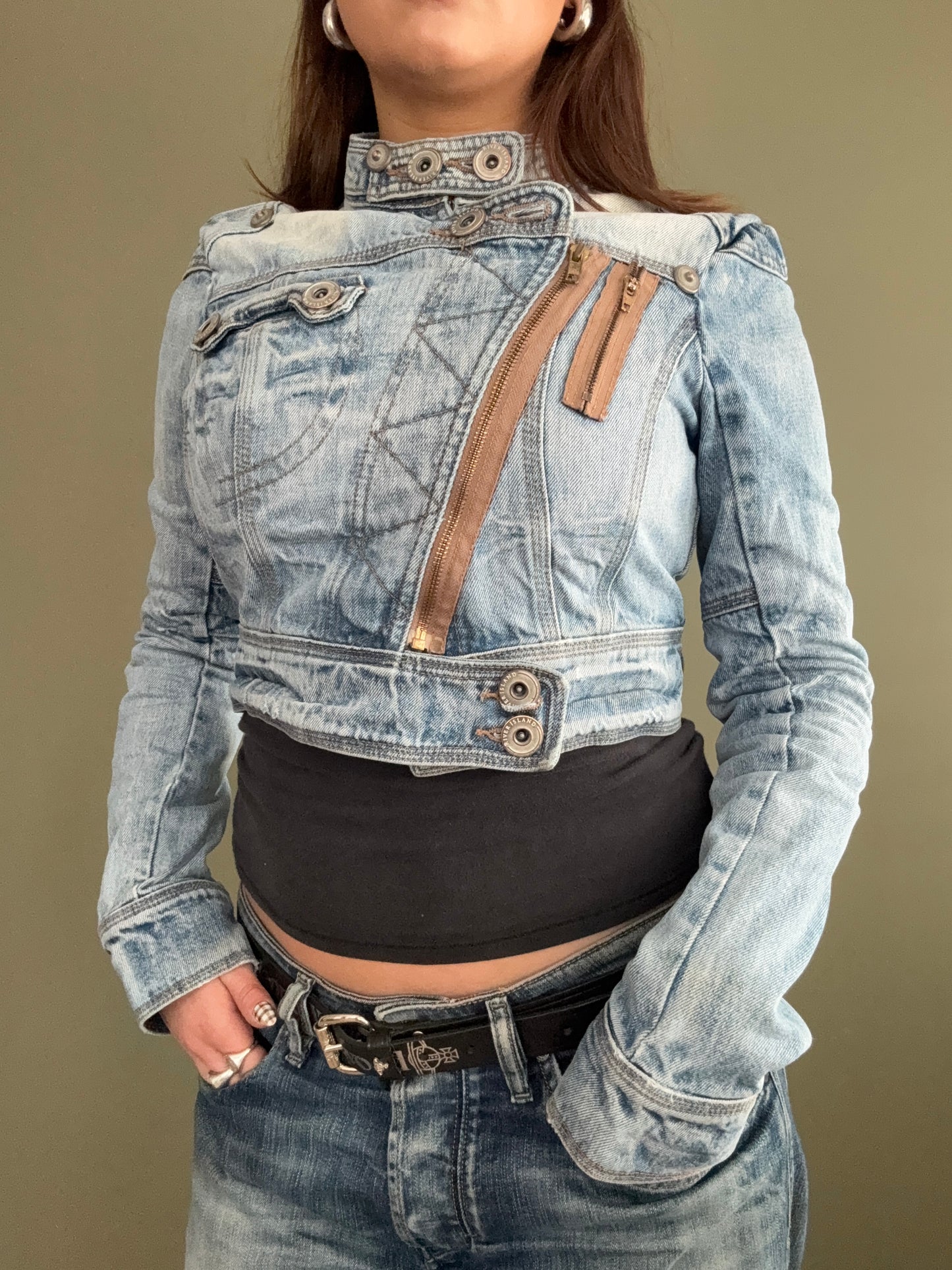 Corset Denim Jacket (UK12)