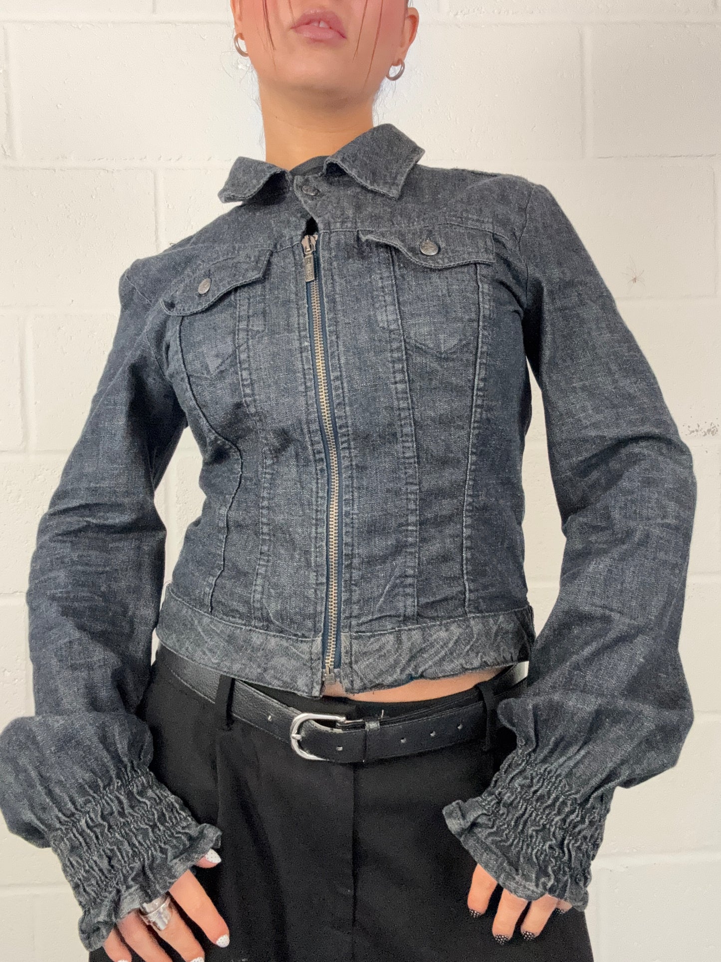 Diesel Fitted Denim Jacket (M)