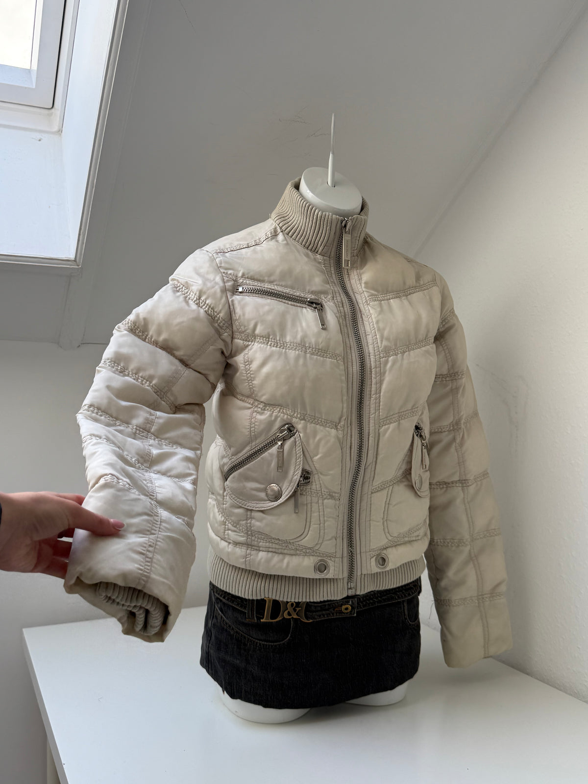 Y2K Puffer Jacket (UK12)