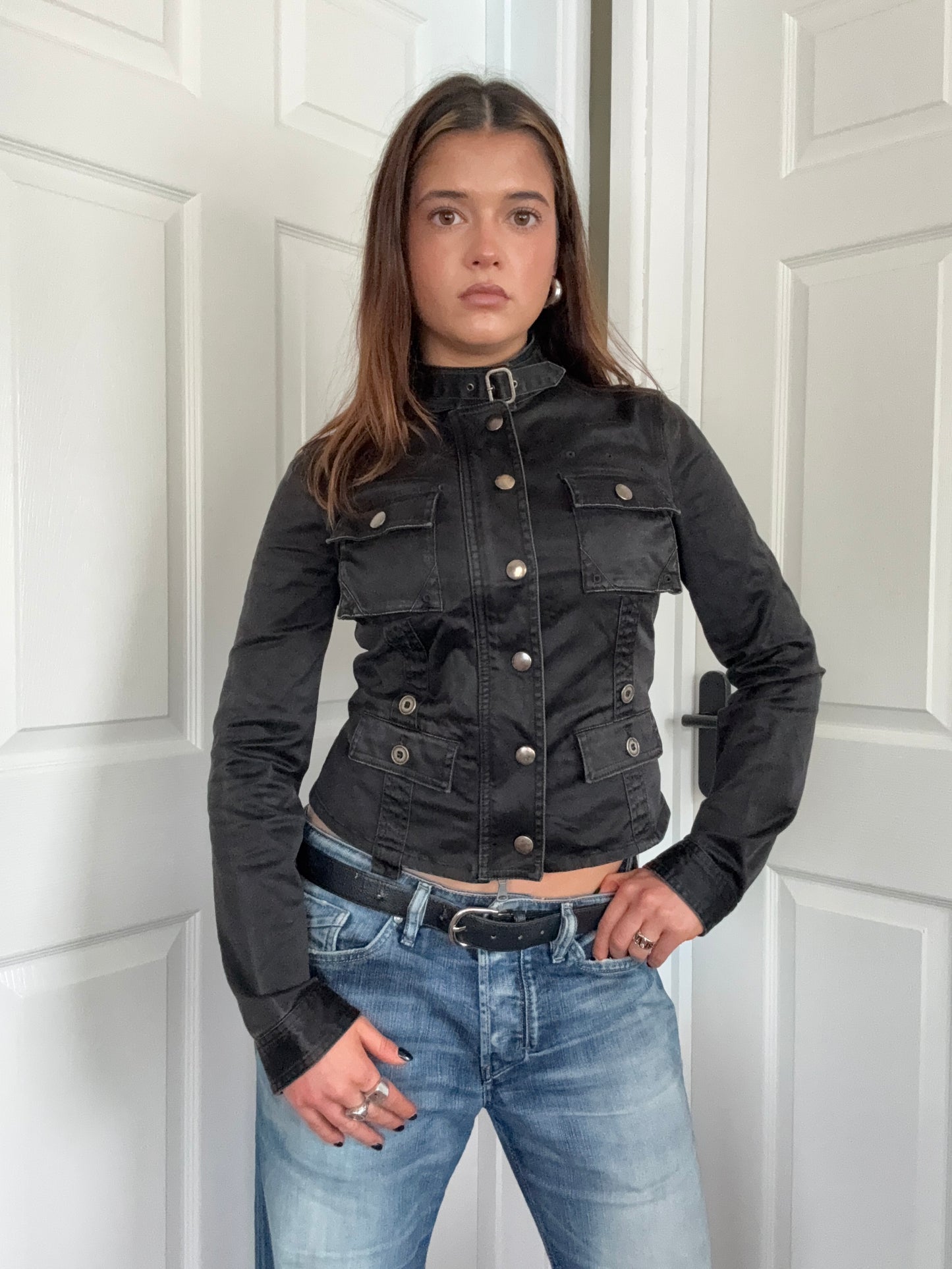 Armani Cargo Buckle Jacket (UK12)