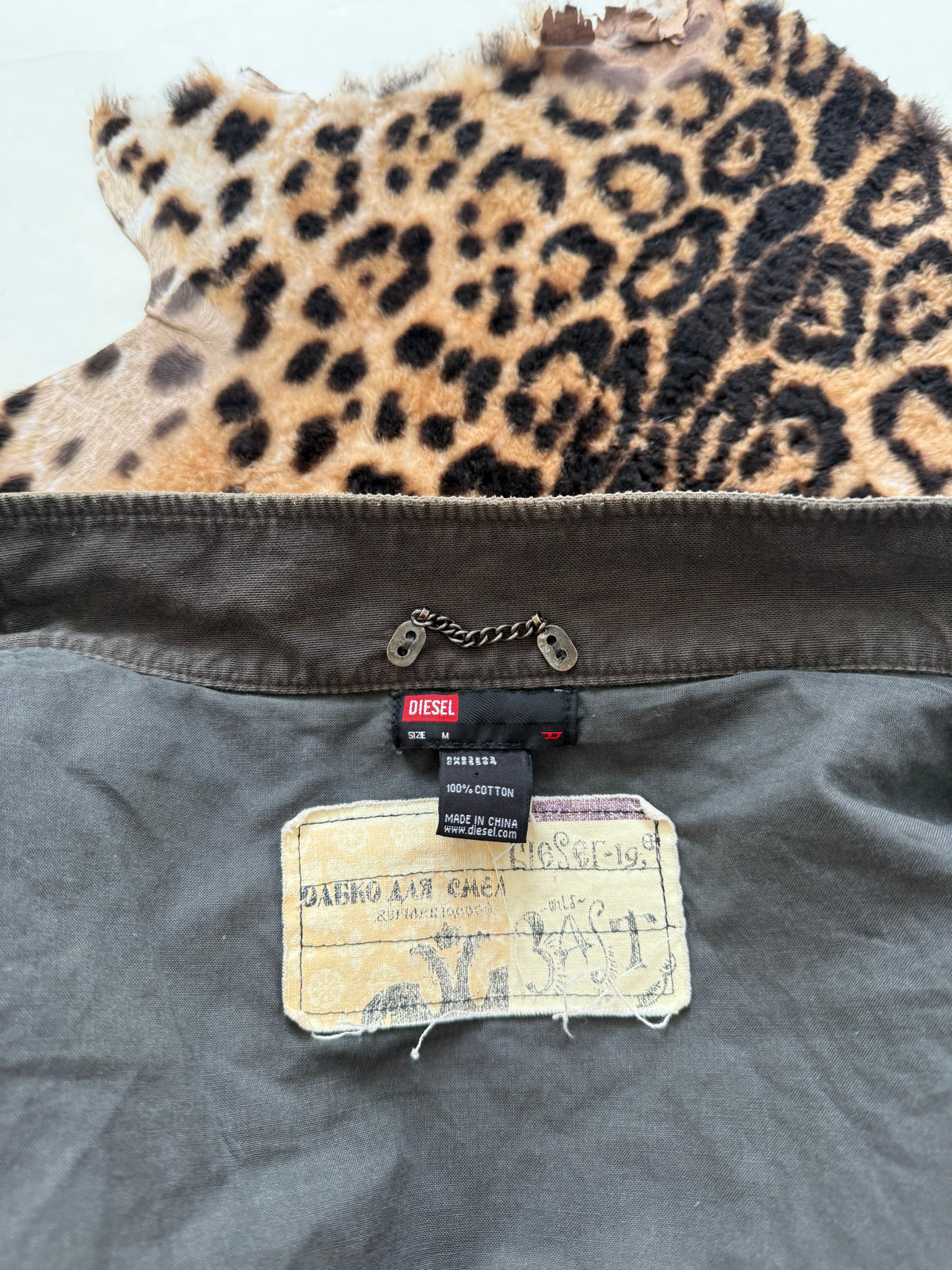 Diesel Cropped Utility Jacket (M)