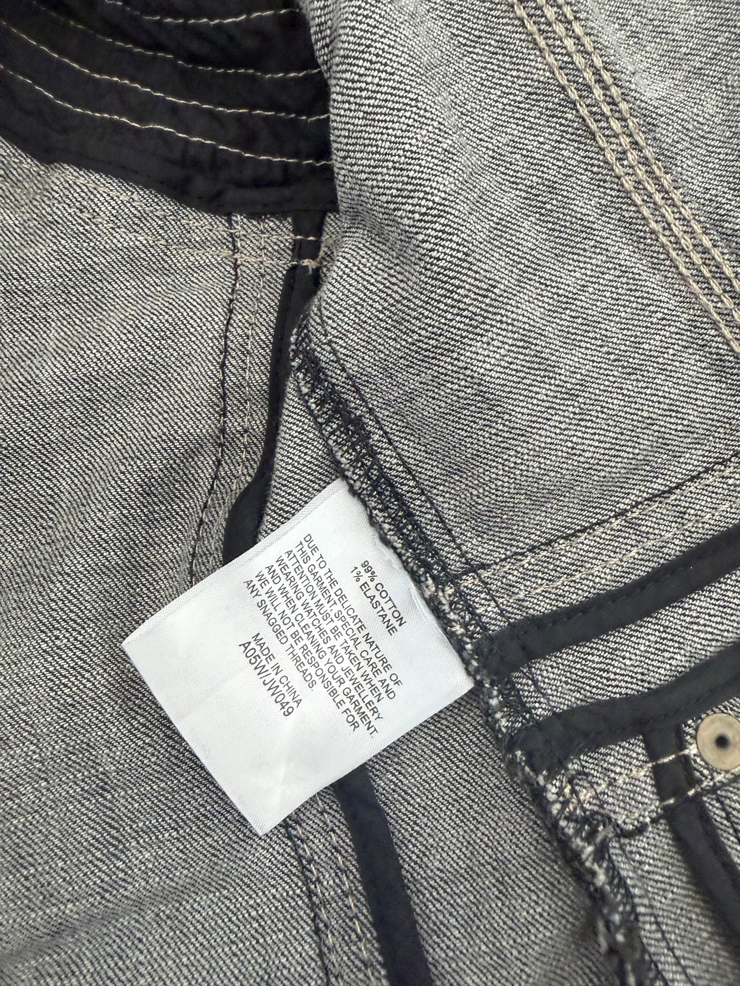 Karen Millen Denim Corset Jacket (UK12)