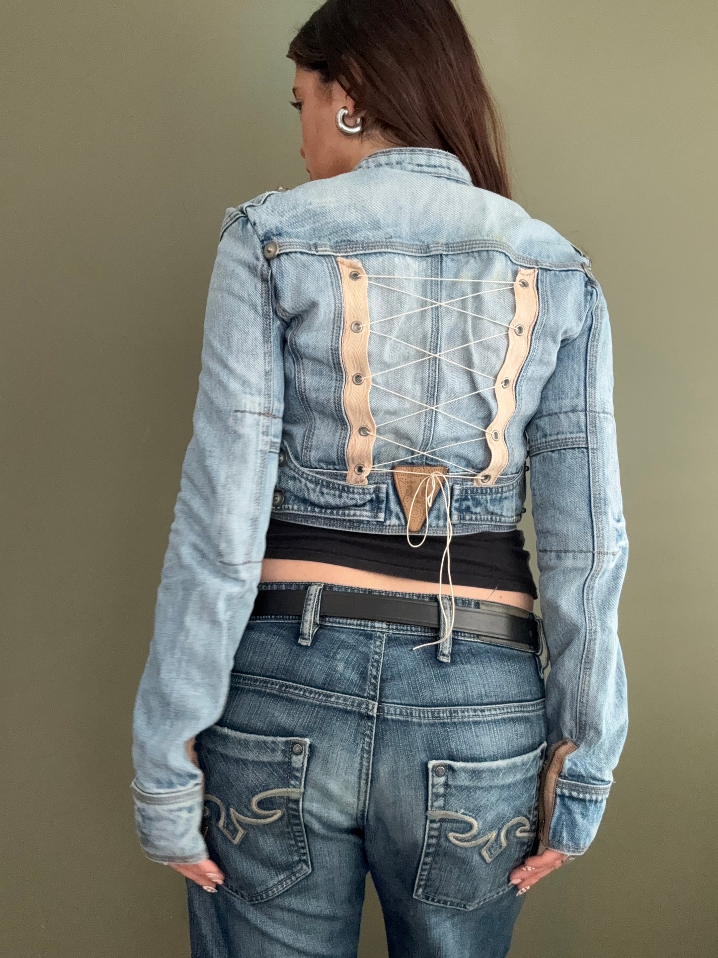 Corset Denim Jacket (UK12)