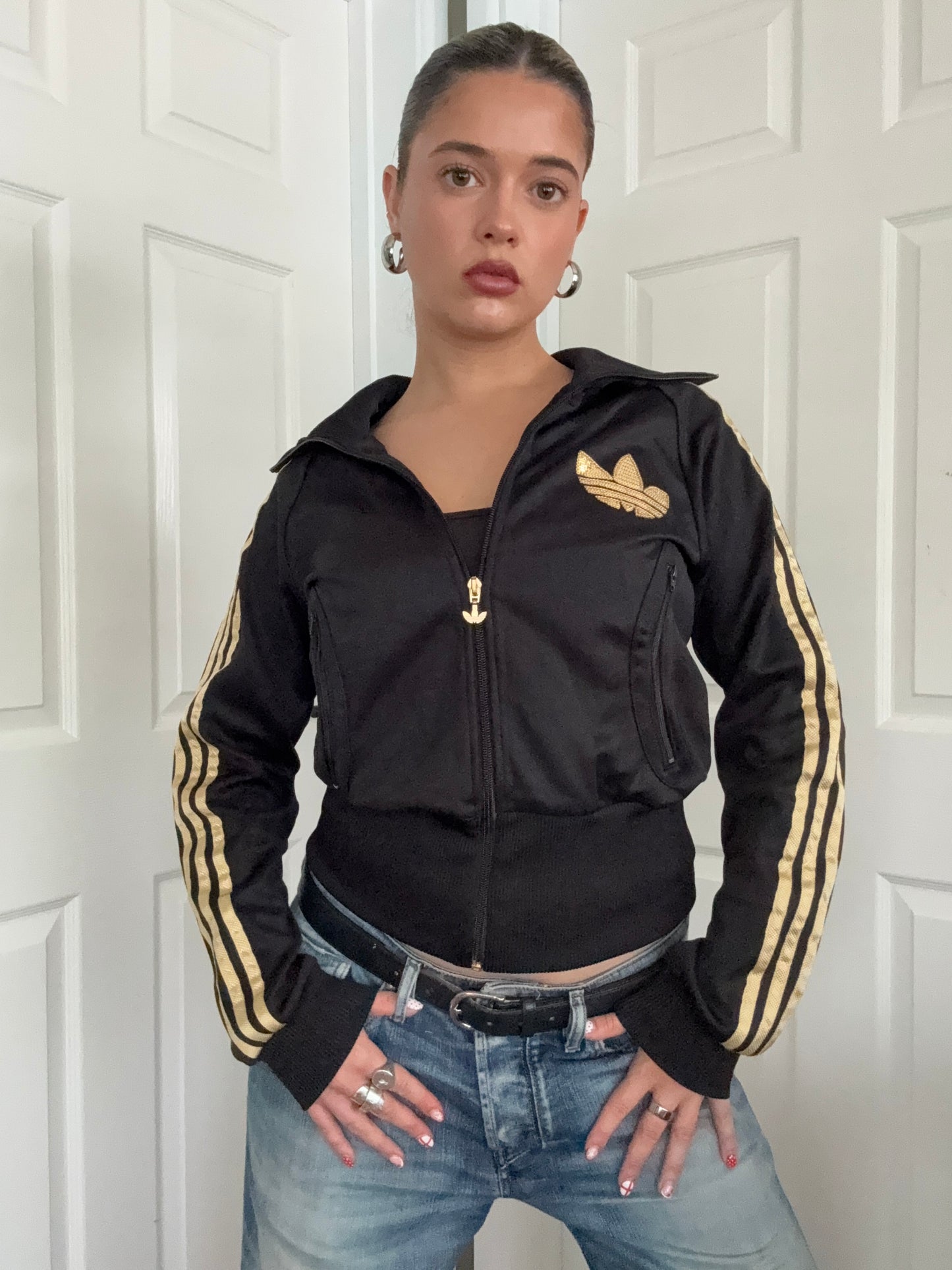 Adidas Zip Track Top (UK12)