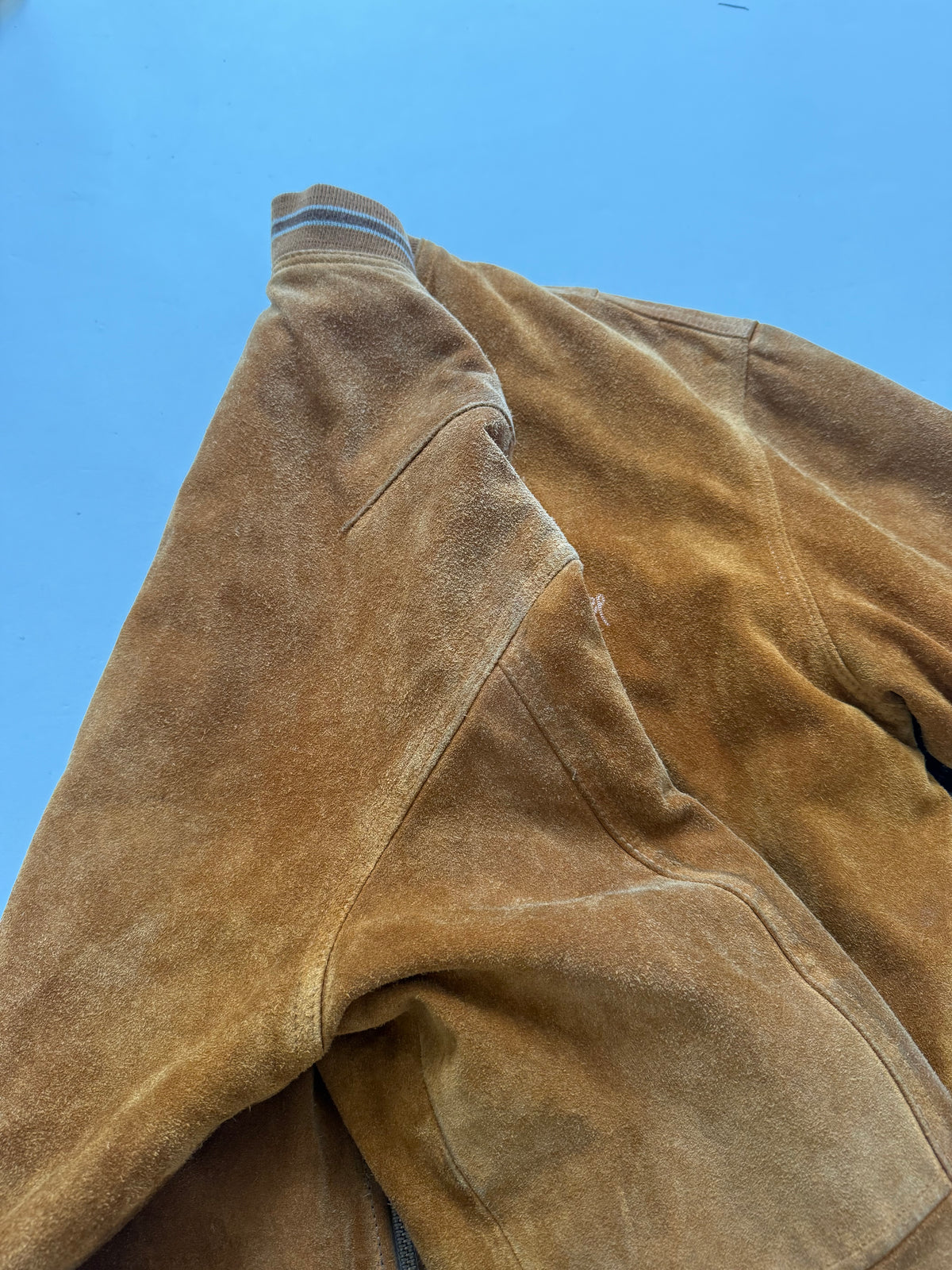 Vintage Diesel Suede Bomber Jacket (L)