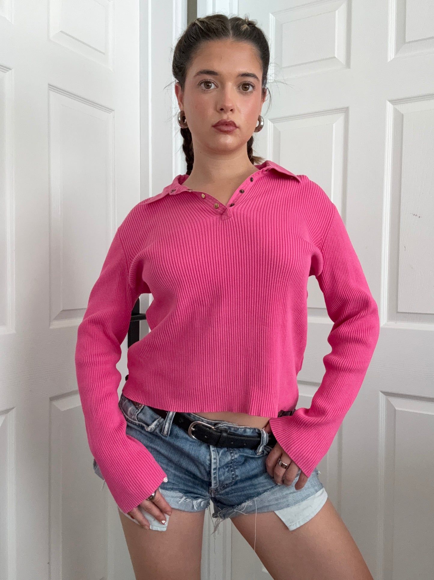 Pink Ralph Lauren Jumper (M)
