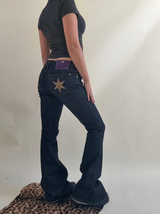Vintage Victoria Beckham Y2K Flared Jeans (30)