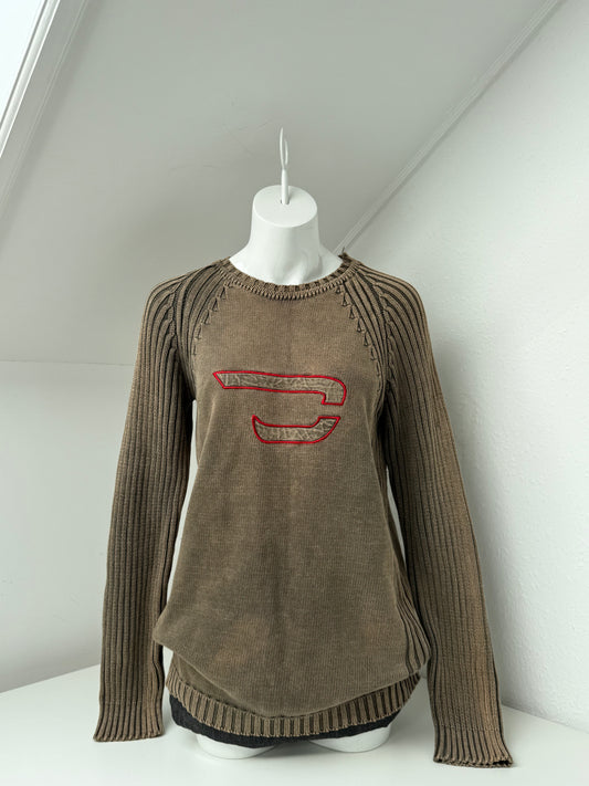 Vintage Diesel Knit Jumper (M)