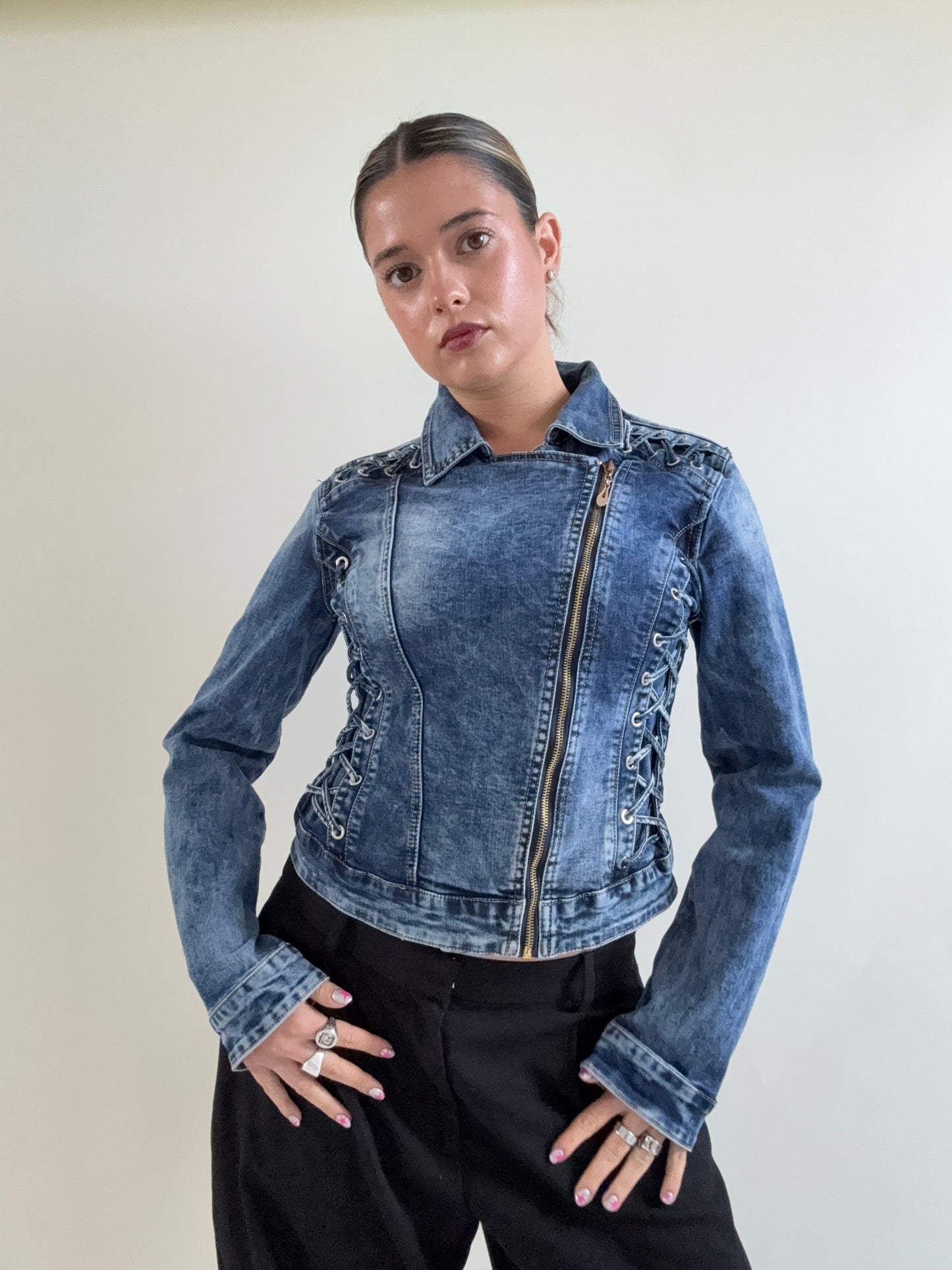 Denim Corset Jacket (S)