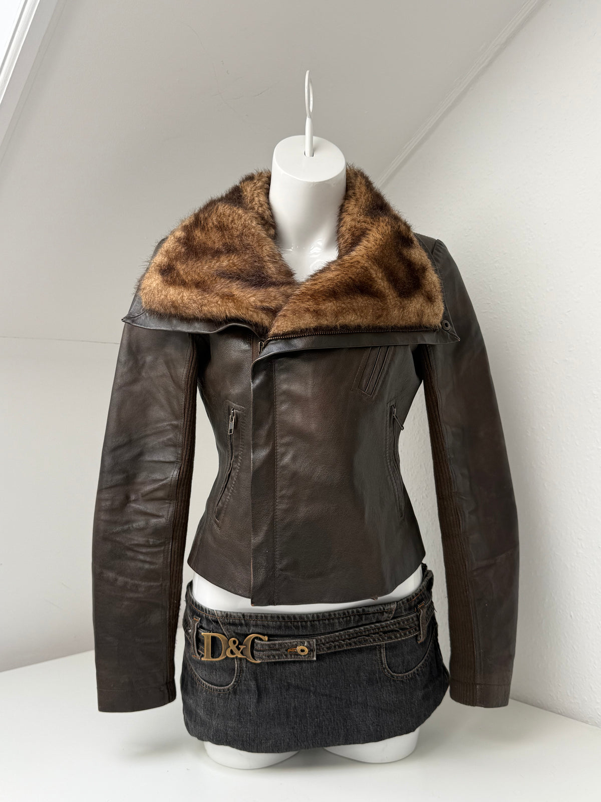 Morgan De Toi Leather Jacket (S)