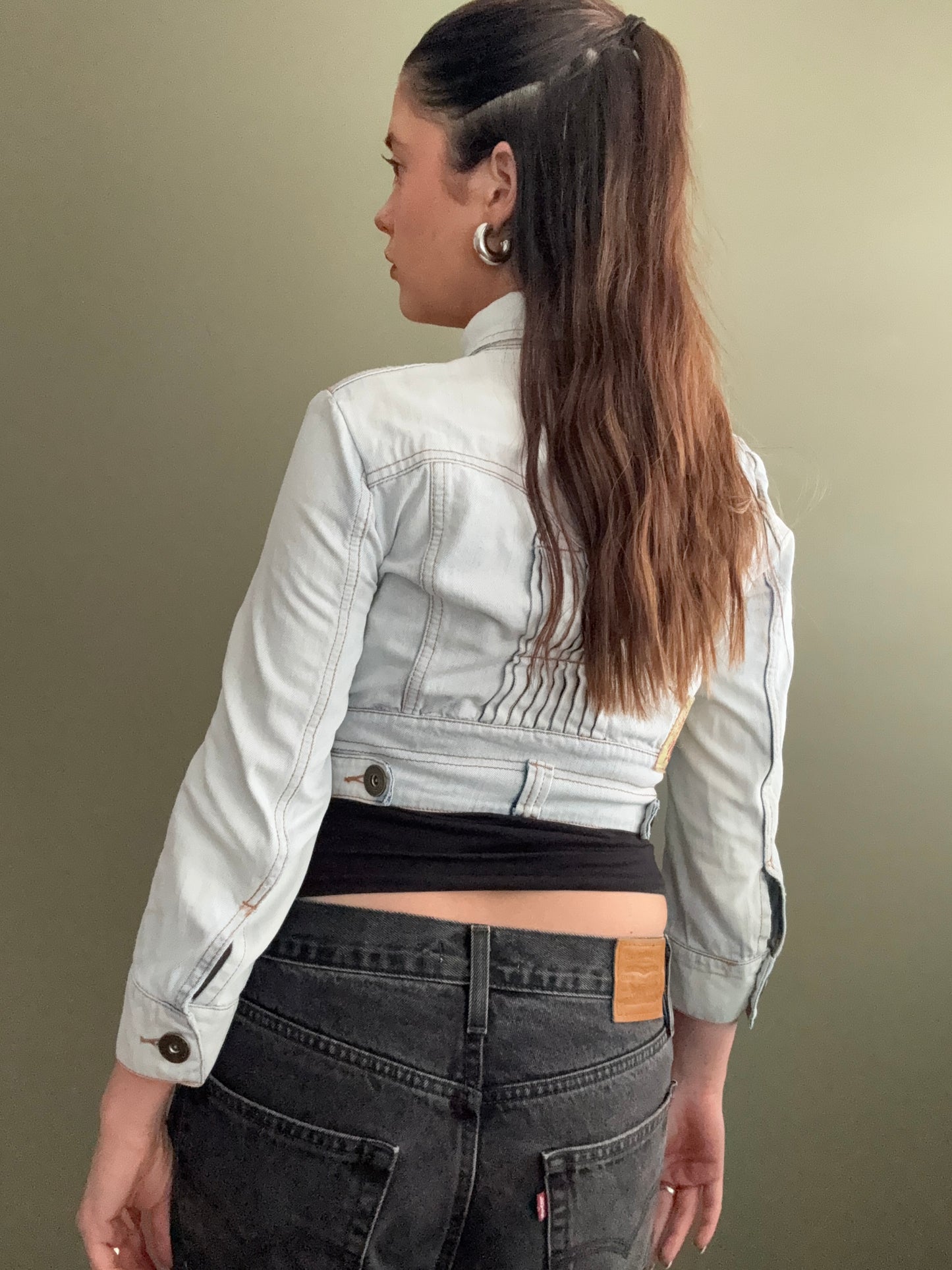 Cropped Denim Jacket (UK10)