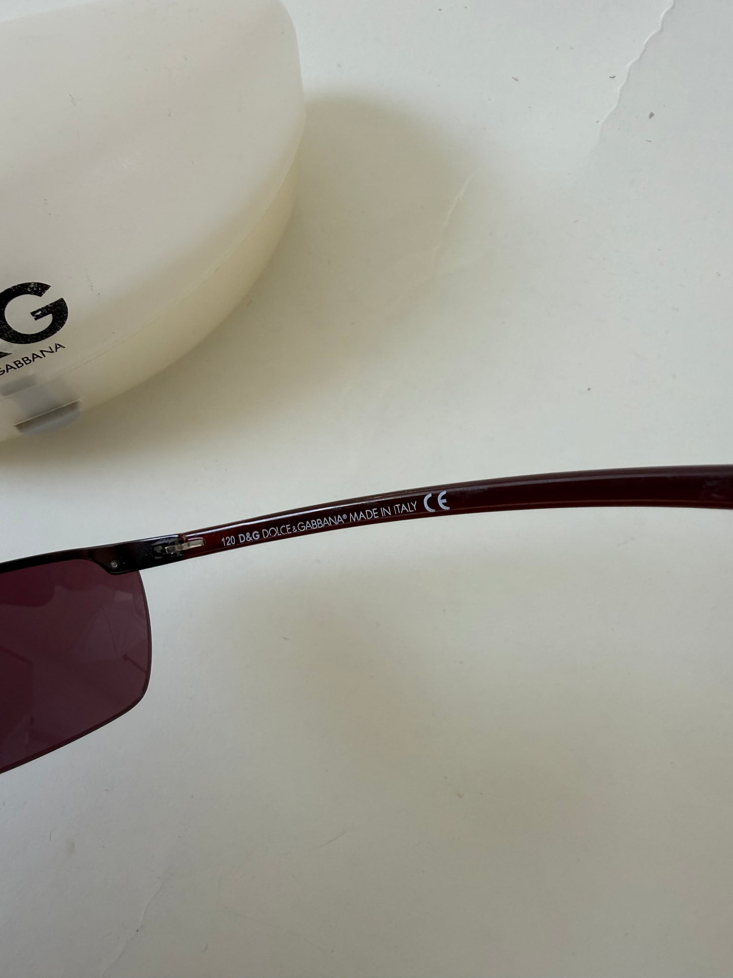 Dolce & Gabbana Red Sunglasses