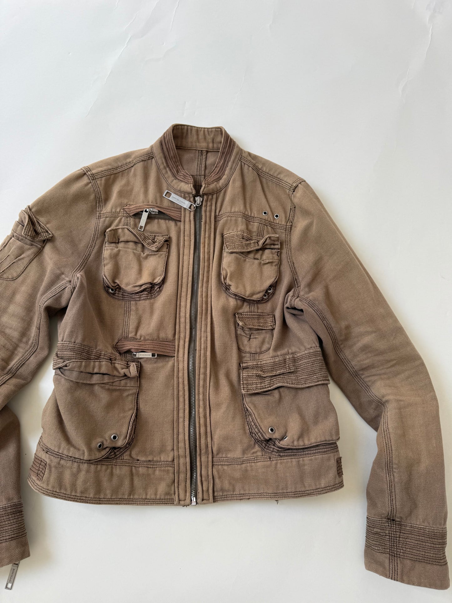 Cargo Embroidered Jacket (UK14)