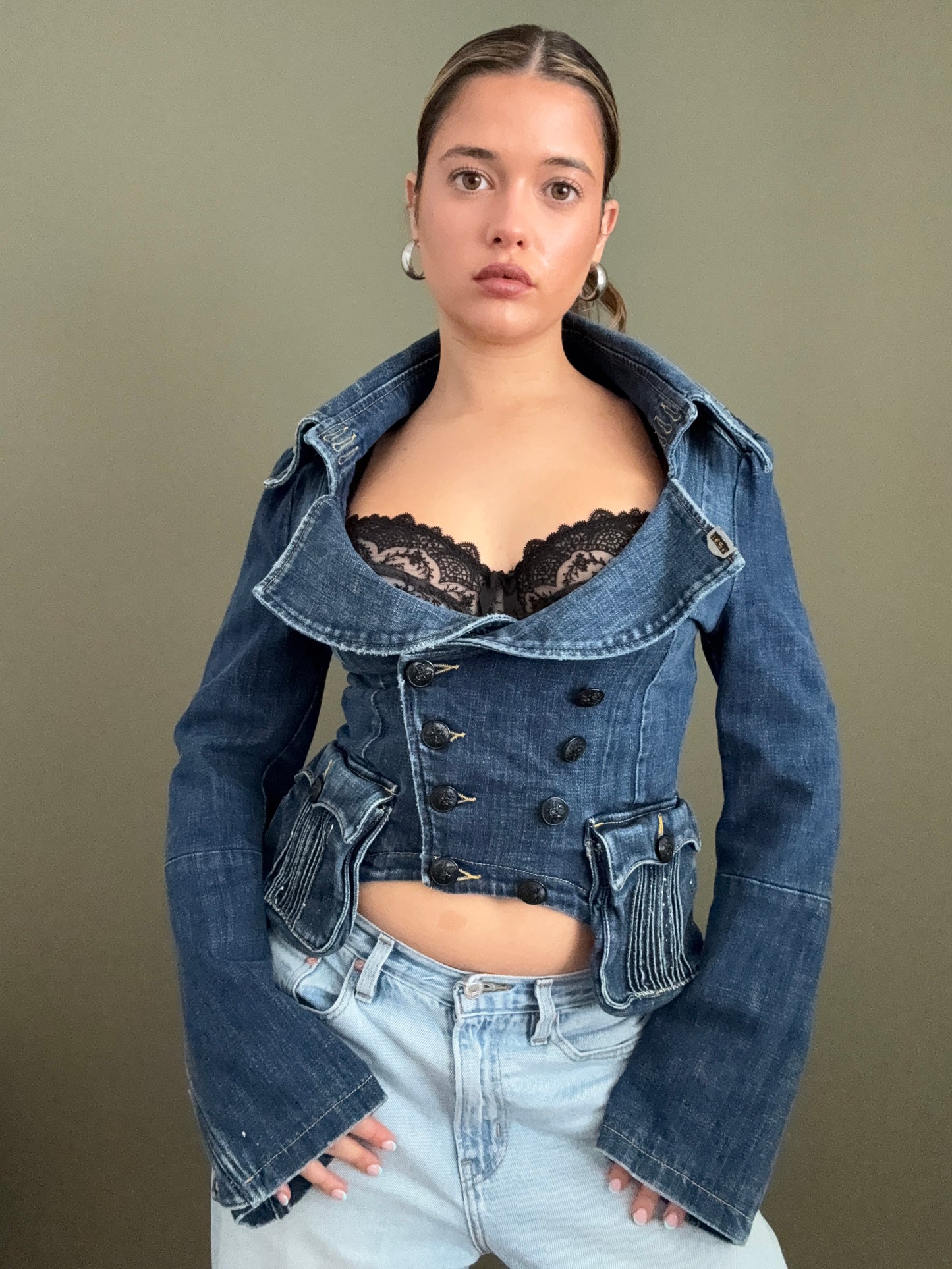 Diesel Denim Military Jacket (M)