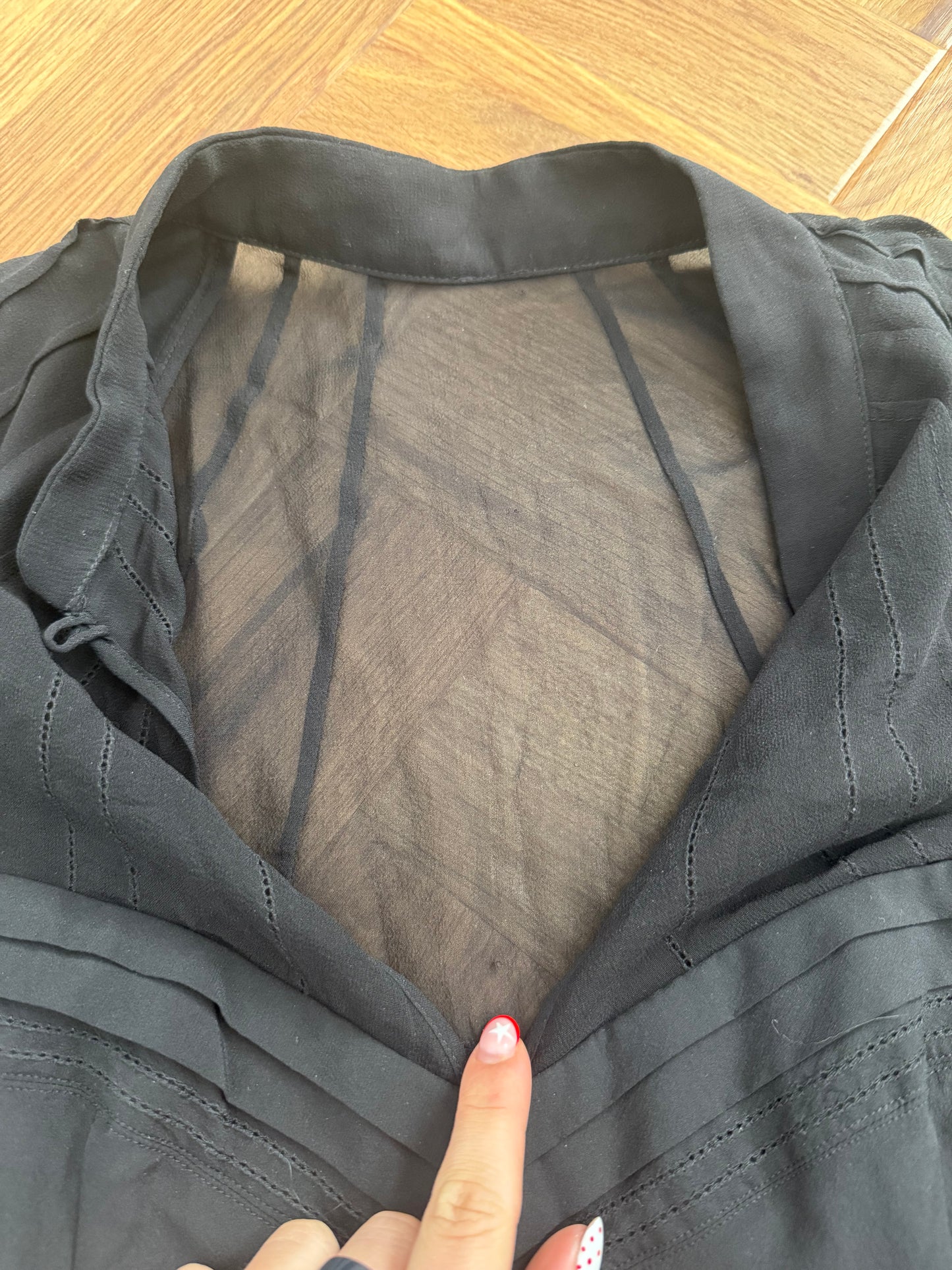 Karen Millen Silk Top (UK12)