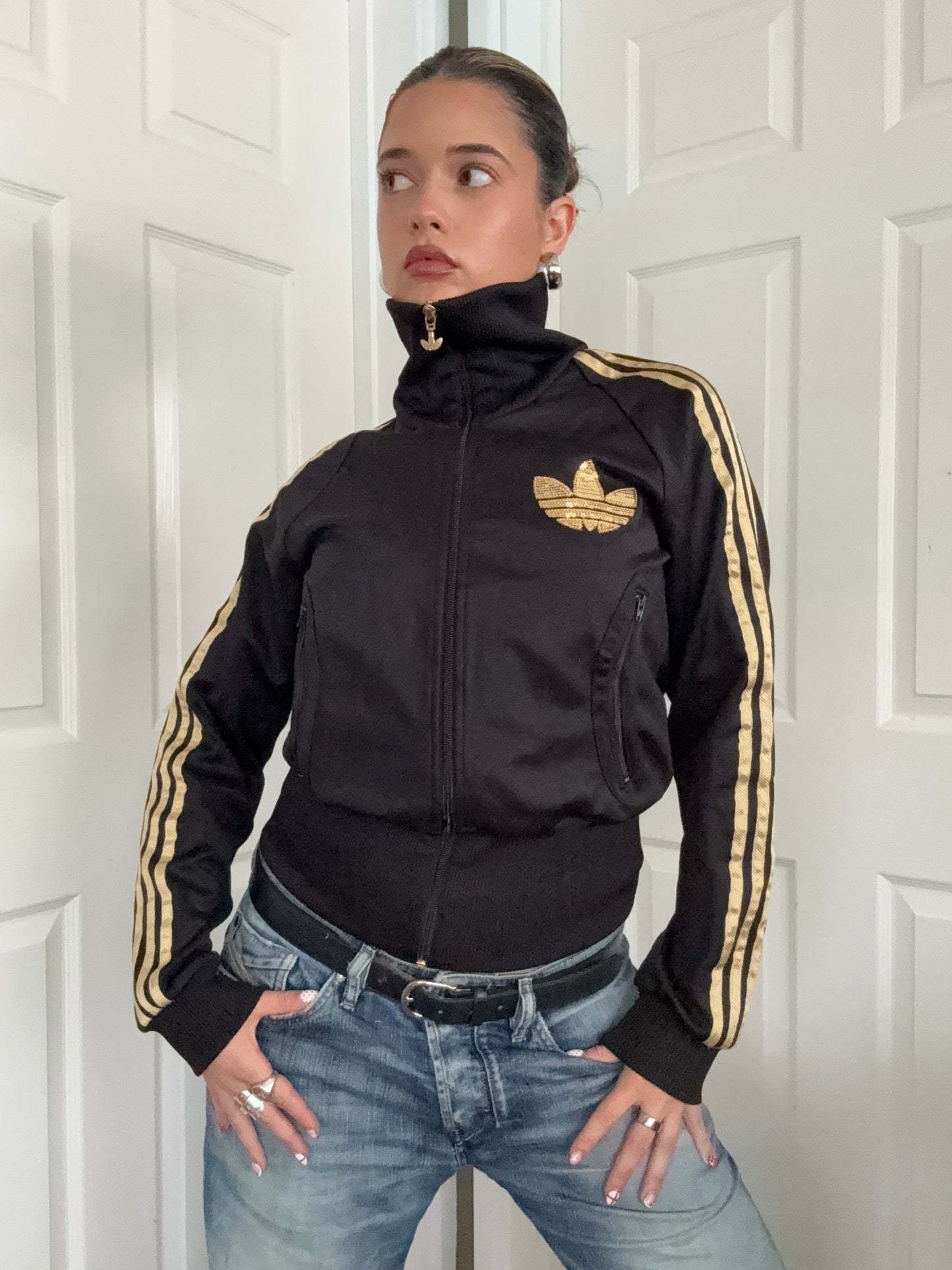 Adidas Zip Track Top (UK12)