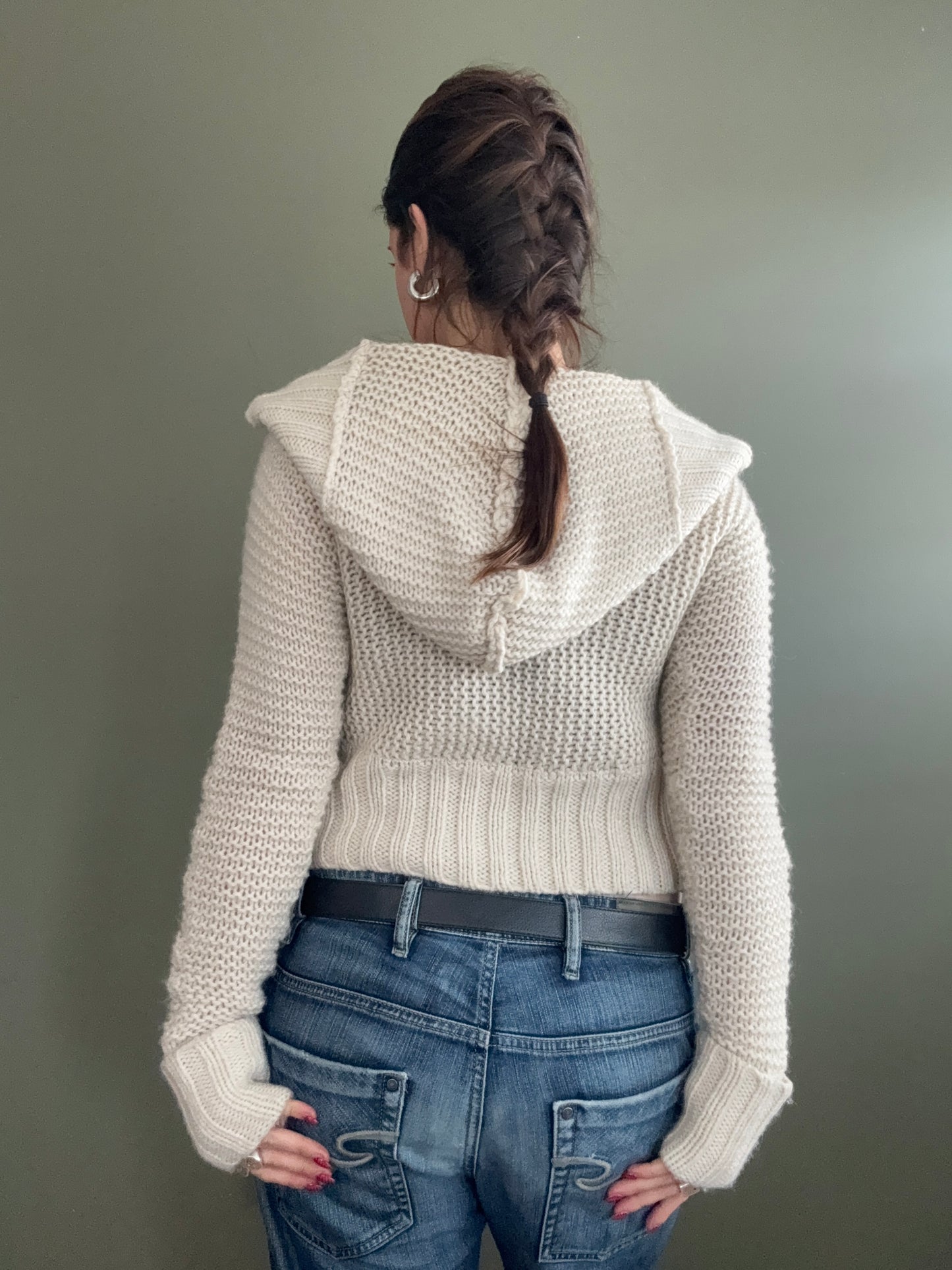 Guess Hooded Cardigan (XS)