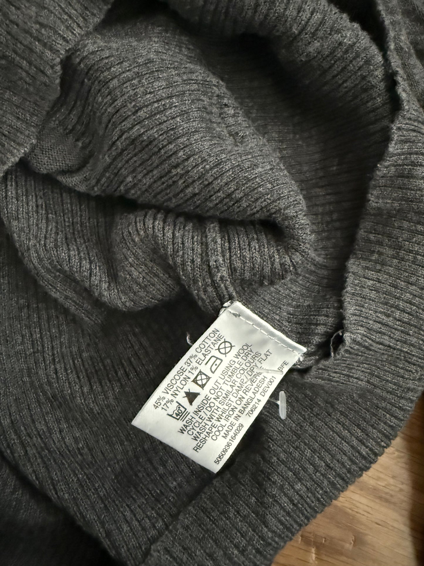 Knit Button Jumper (UK12)