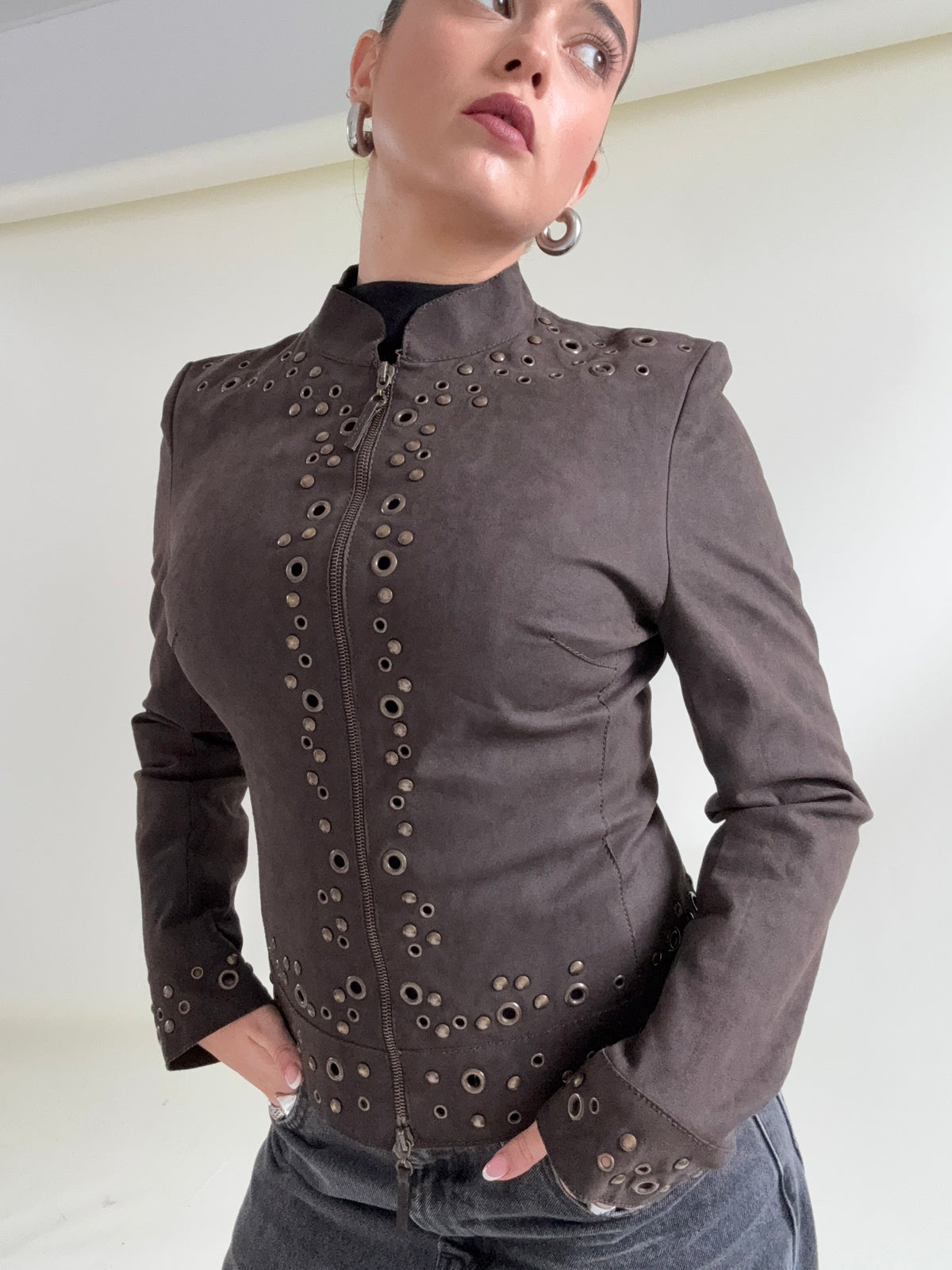 Karen Millen Studded Jacket (UK10)