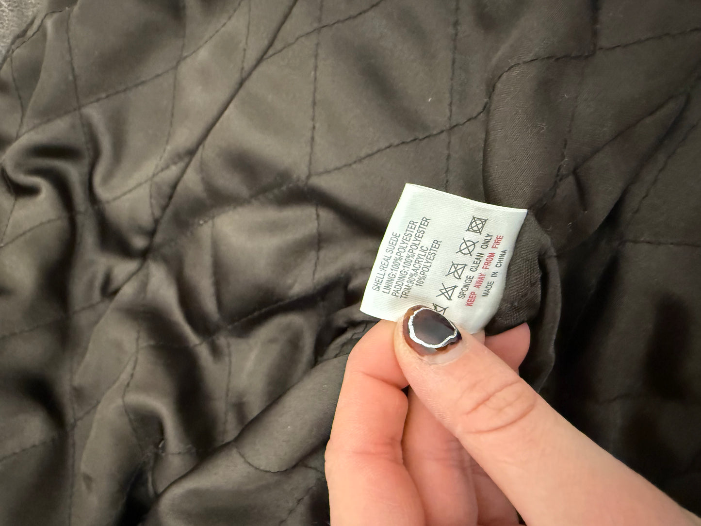Jane Norman Suede Jacket (UK14)