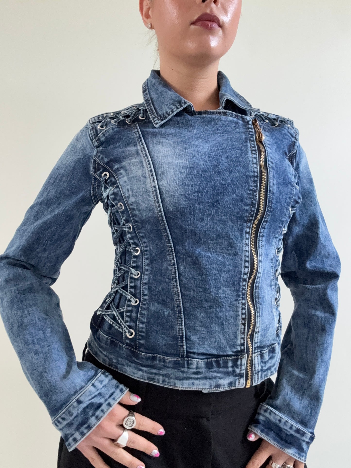 Denim Corset Jacket (S)