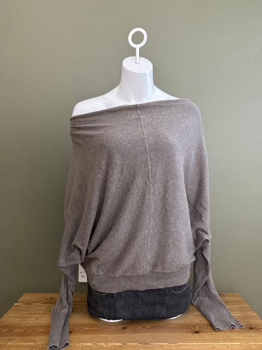 Allsaints Batwing Popper Jumper (UK12)