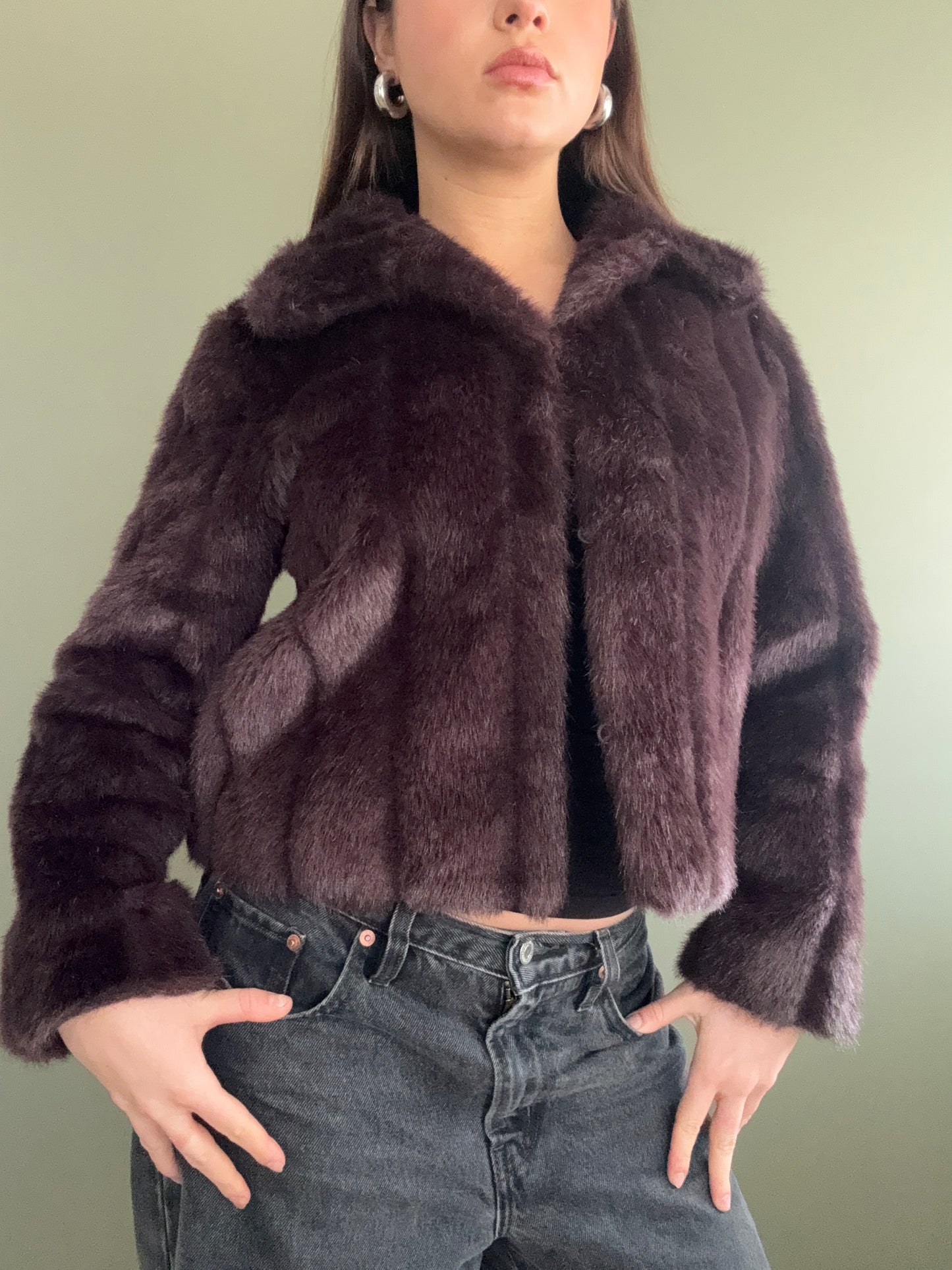 Faux Fur Jacket (UK8)