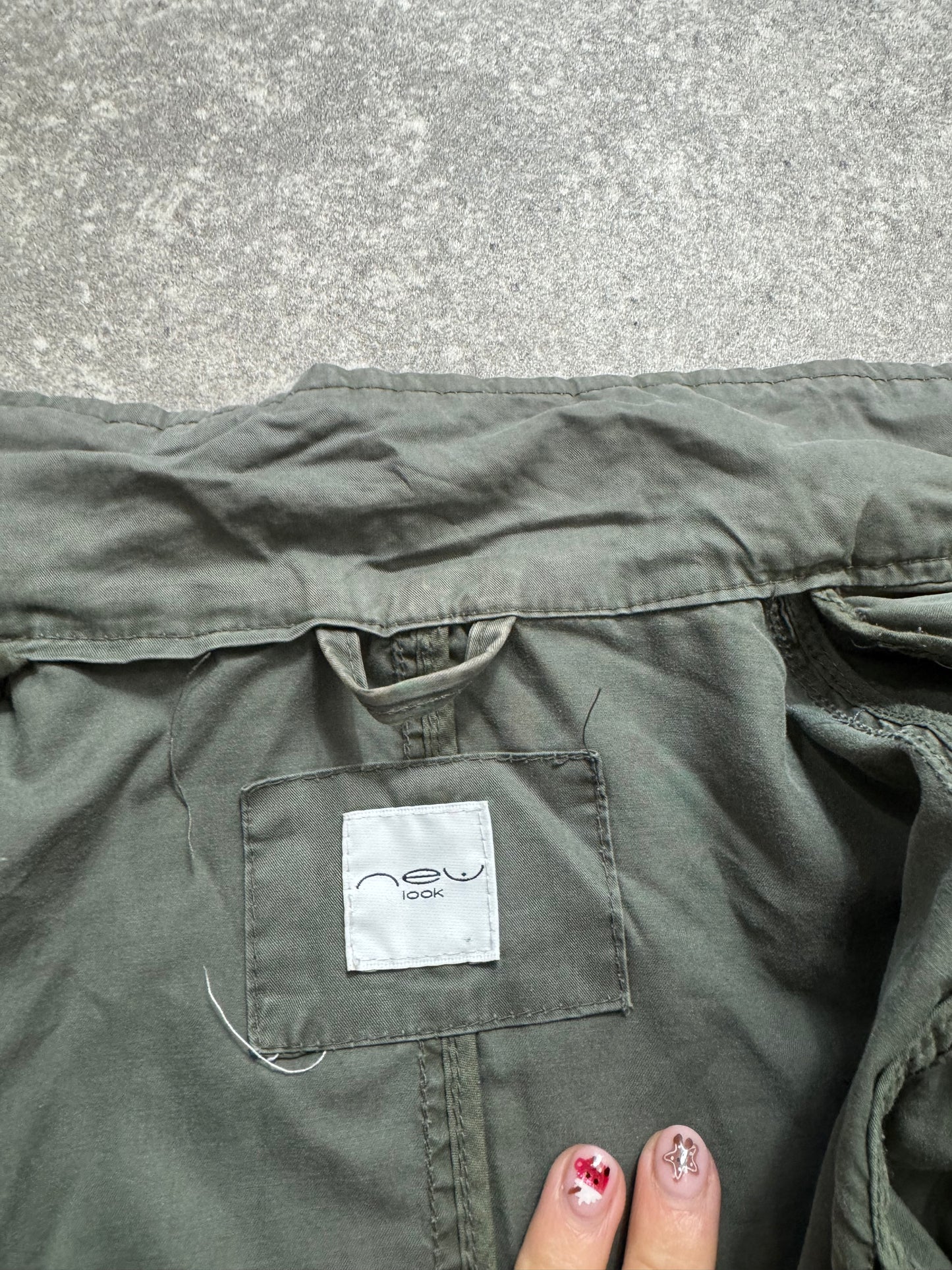 Y2K Cargo Jacket (UK8)