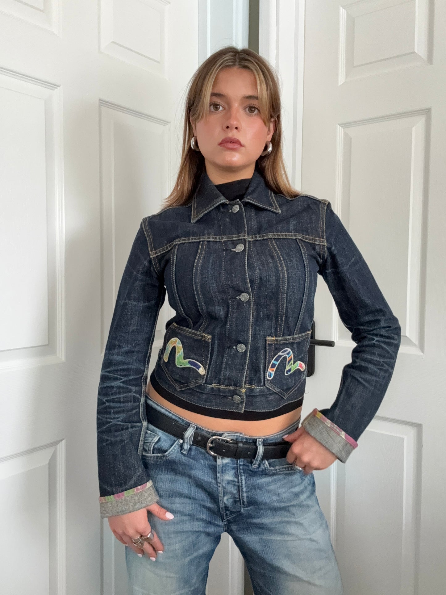 Evisu Denim Jacket (M)