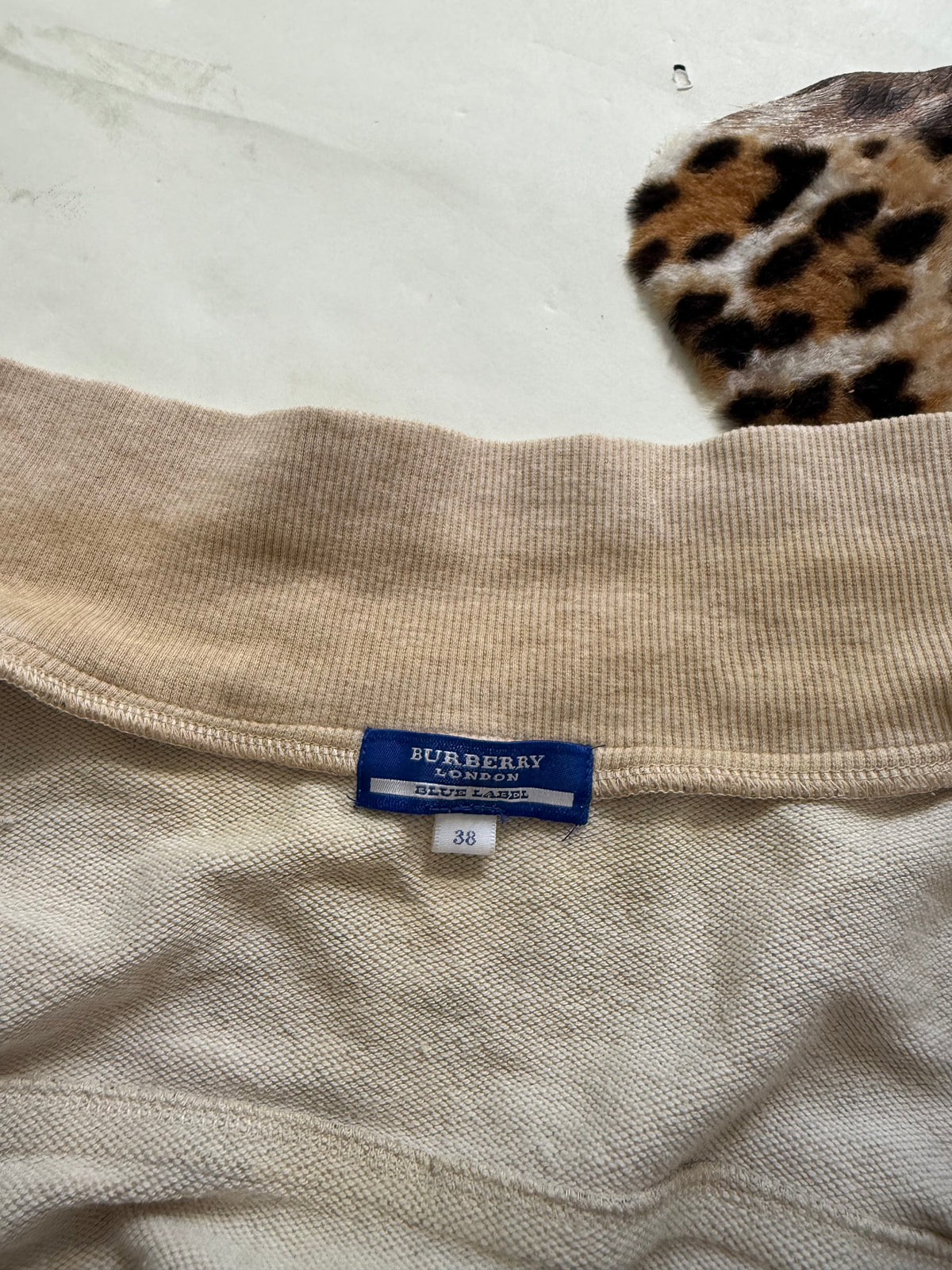 Burberry Vintage Zip Jumper (UK10)
