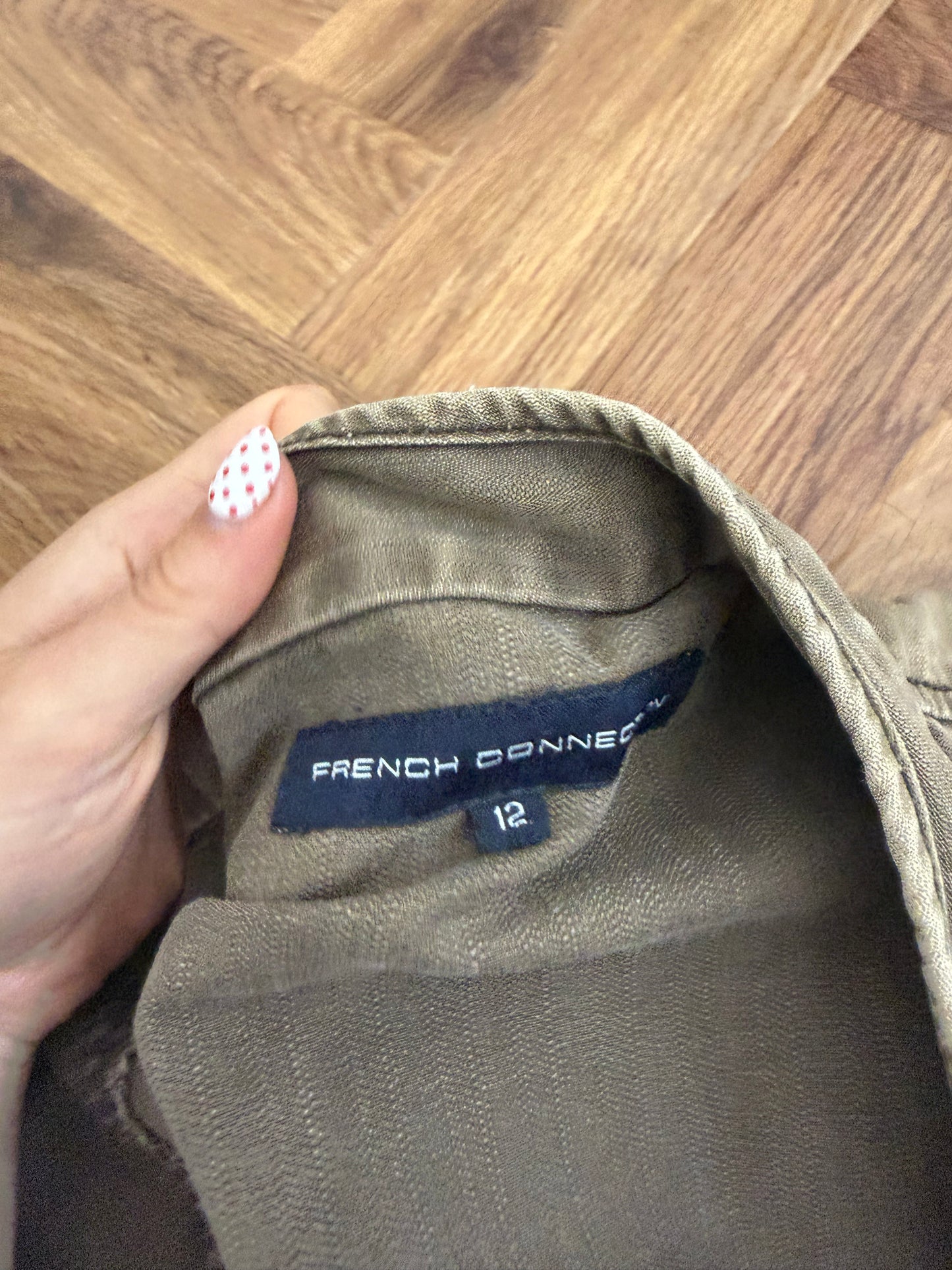 French Connection Asymmetric Corset Jacket (UK12)