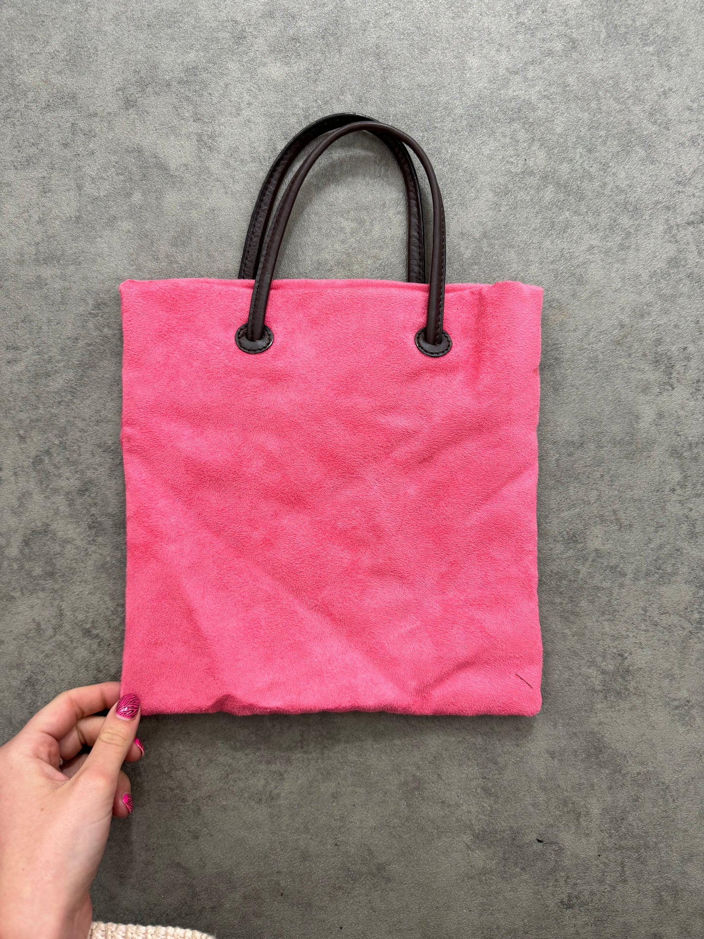 Evisu Pink Mini Bag