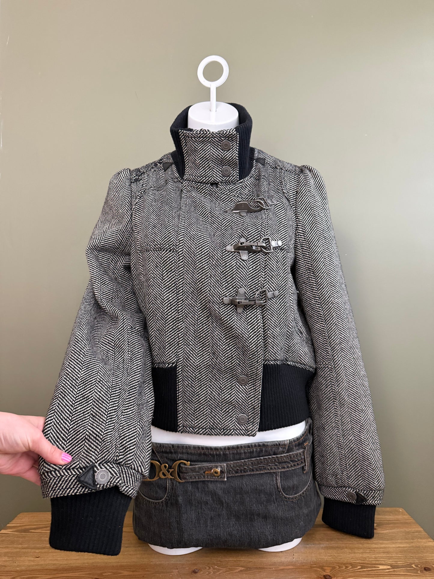 Y2K Bomber Jacket (UK14)