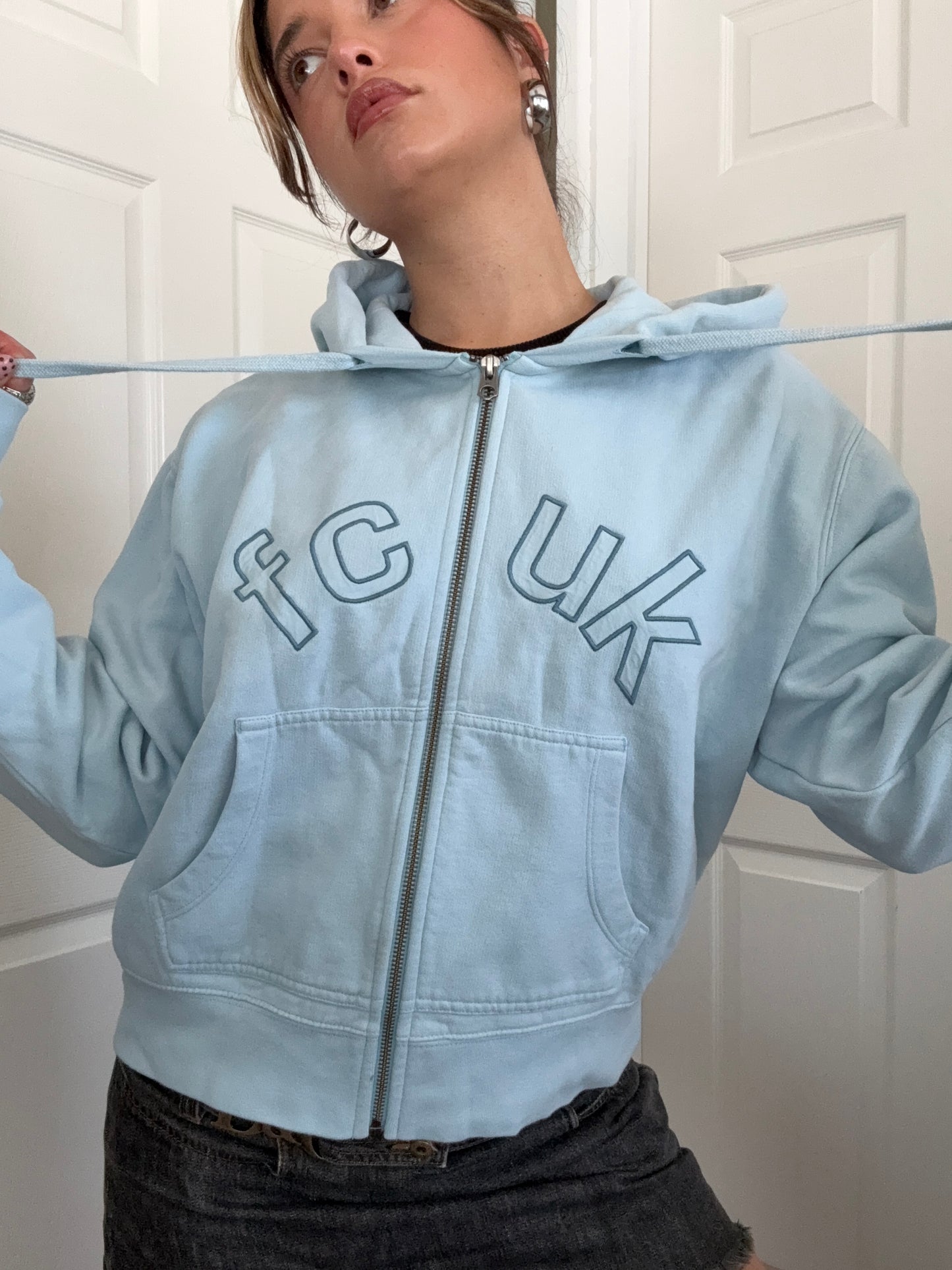 French Connection Zip Hoodie (L)
