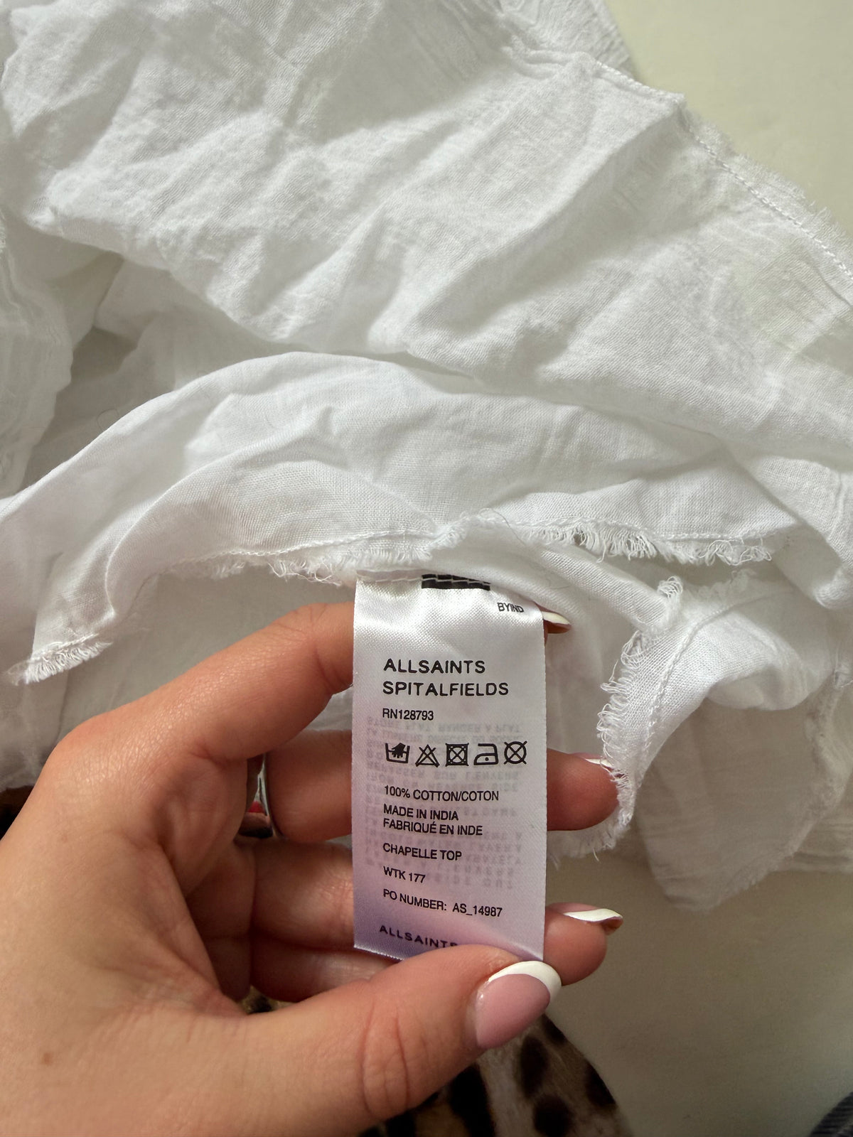 Allsaints Flowy Cami Top (UK10)
