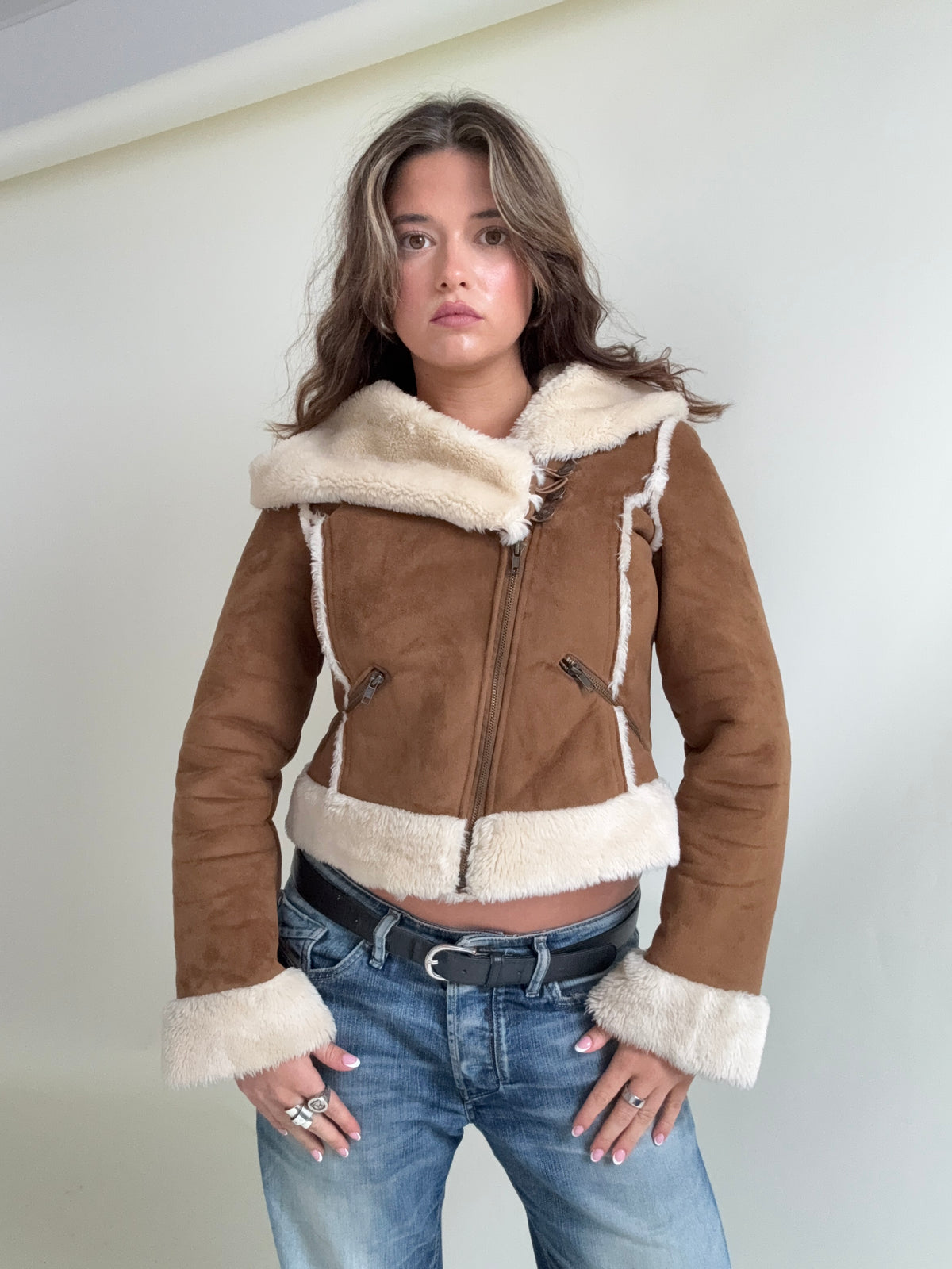 Morgan De Toi Faux Fur Jacket (S)