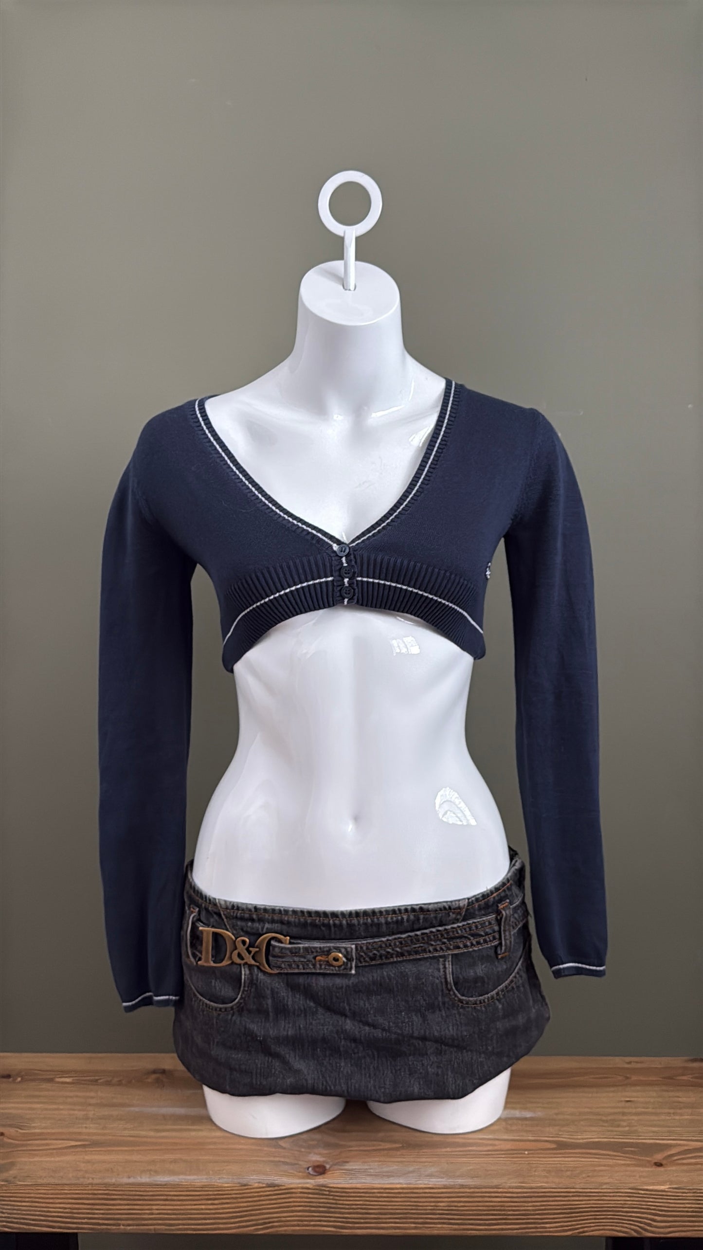United Colors Of Benetton Cropped Cardigan (S)
