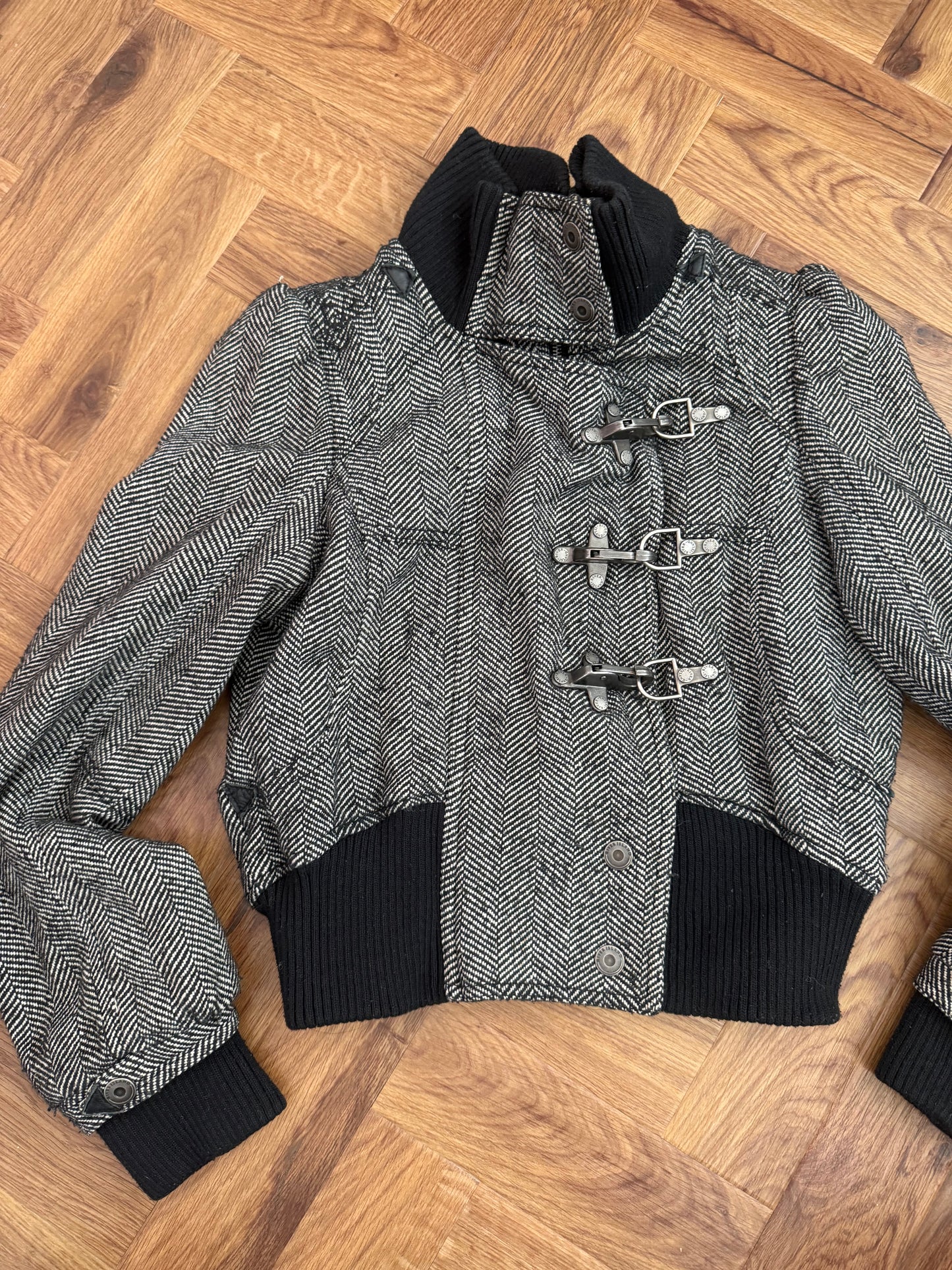 Y2K Bomber Jacket (UK10)