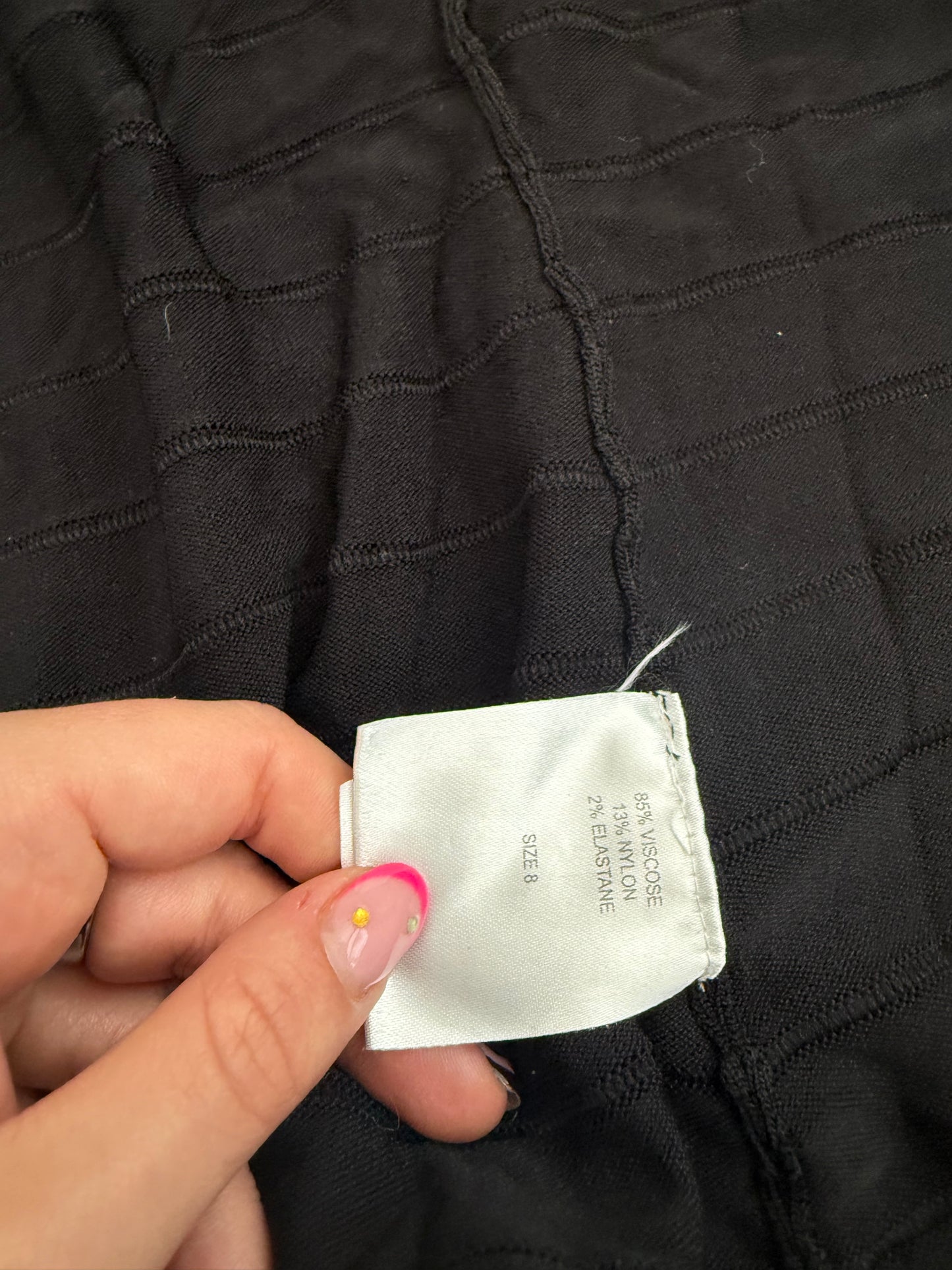 Cropped Leather Jacket (UK10)