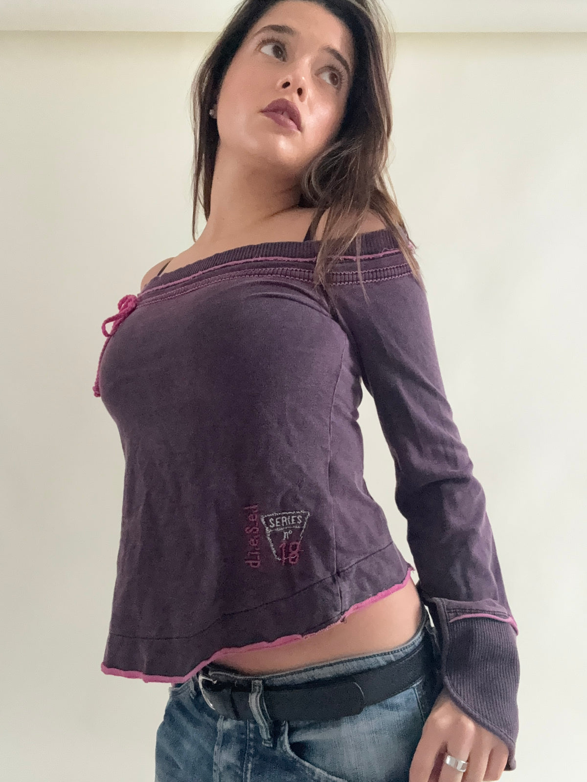 Vintage Diesel Off The Shoulder Top (S)
