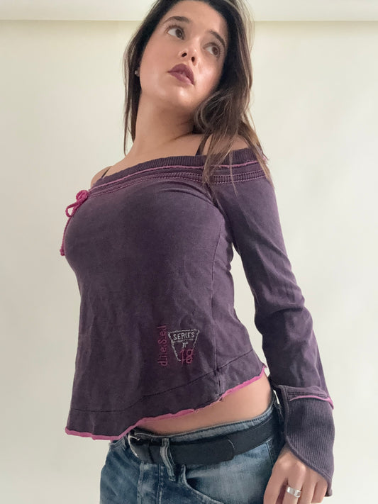 Vintage Diesel Off The Shoulder Top (S)