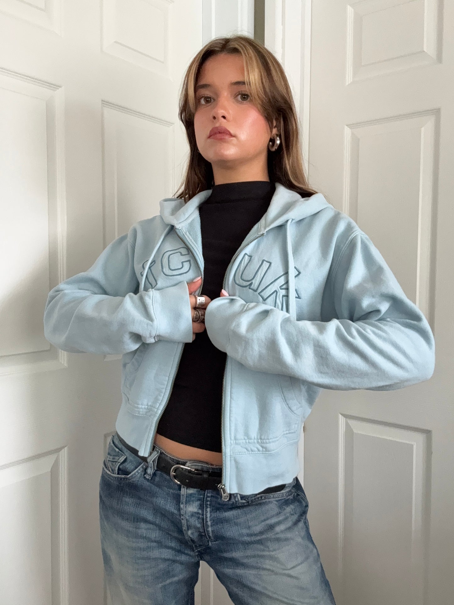 French Connection Zip Hoodie (S)